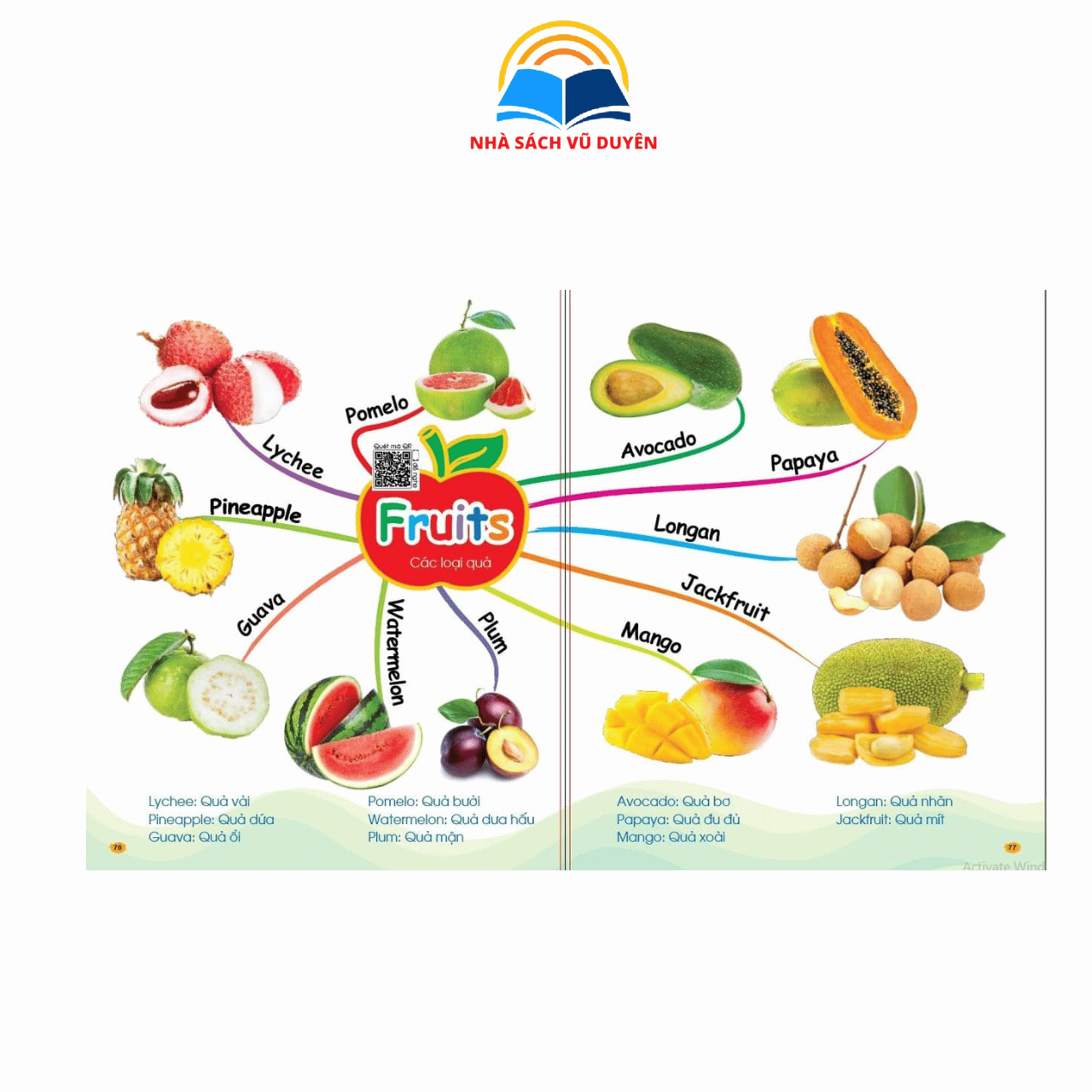 Sách - Bé chinh phục từ vựng Tiếng anh - Theo sơ đồ tư duy Mind Map (Phiên bản mới)
