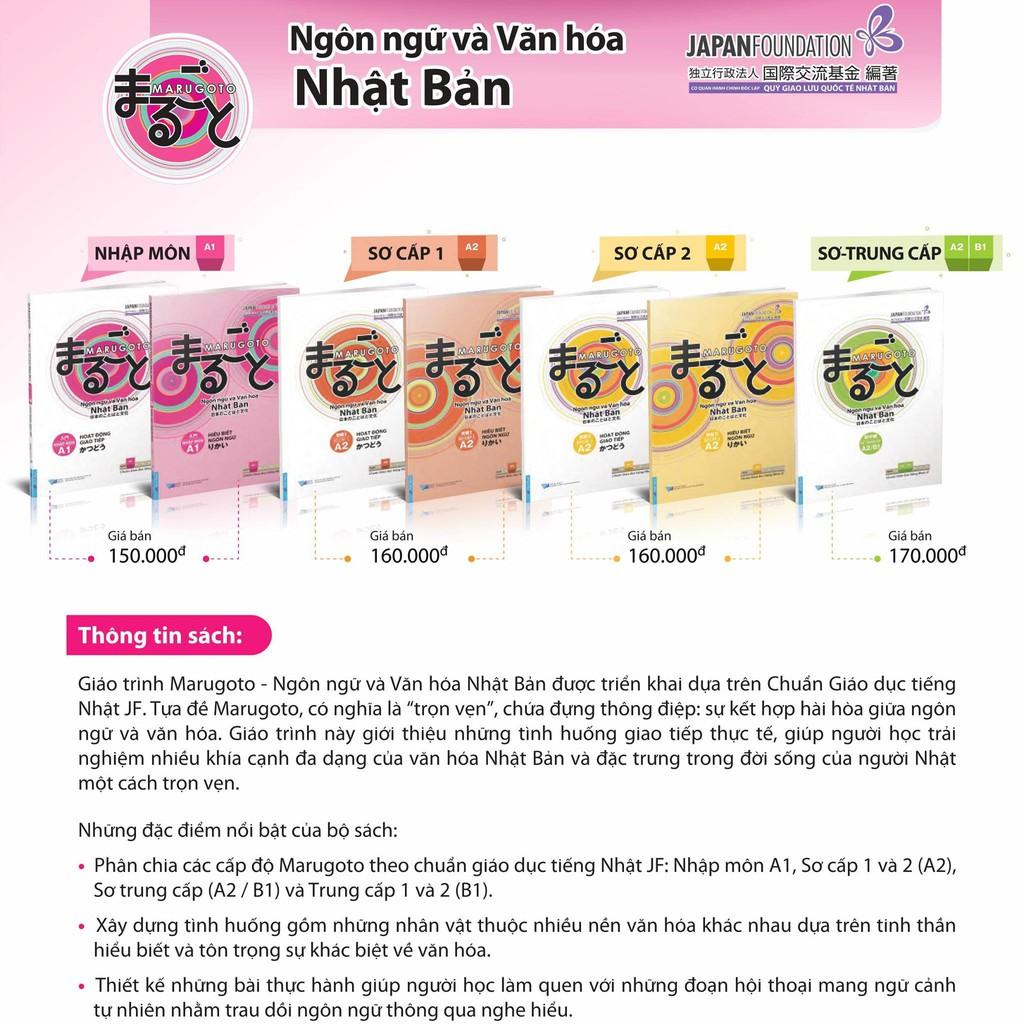 Marugoto Ngôn ngữ và Văn hóa Nhật Bản Trình Độ SơTrung cấp A2/B1 - Bản Quyền