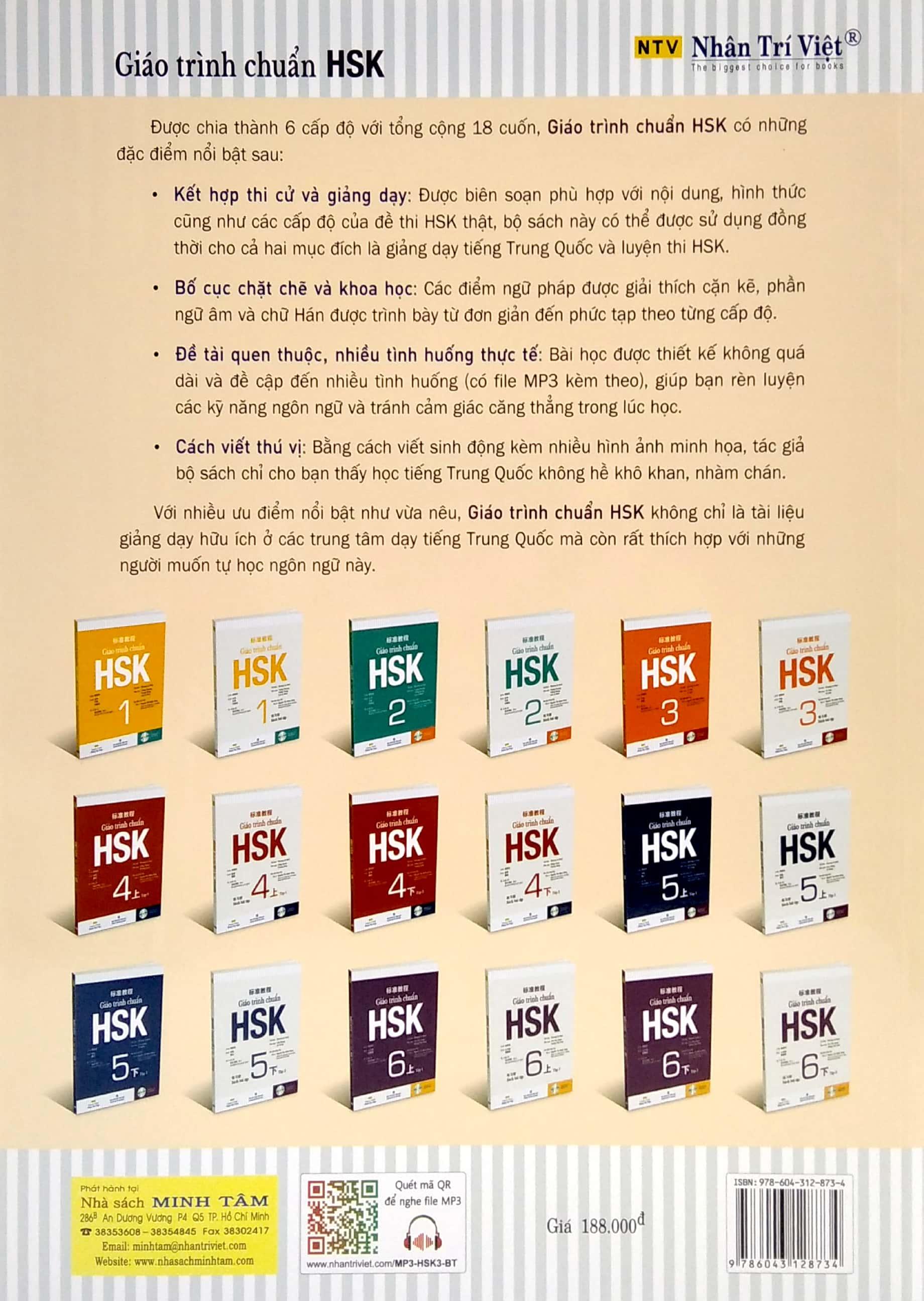 Giáo Trình Chuẩn HSK 3 - Sách Bài Tập