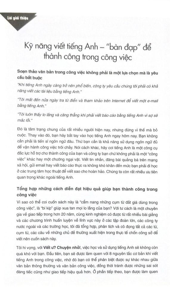 Sống Sót Nơi Công Sở English Business Writing - Viết Ư? Chuyện Nhỏ