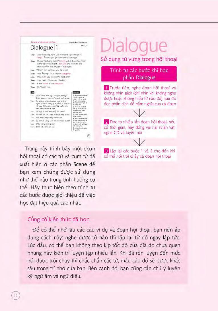 Sổ Tay Từ Vựng Tiếng Anh - Từ Lúc Thức Giấc Đến Khi Đi Ngủ (Kèm file MP3)