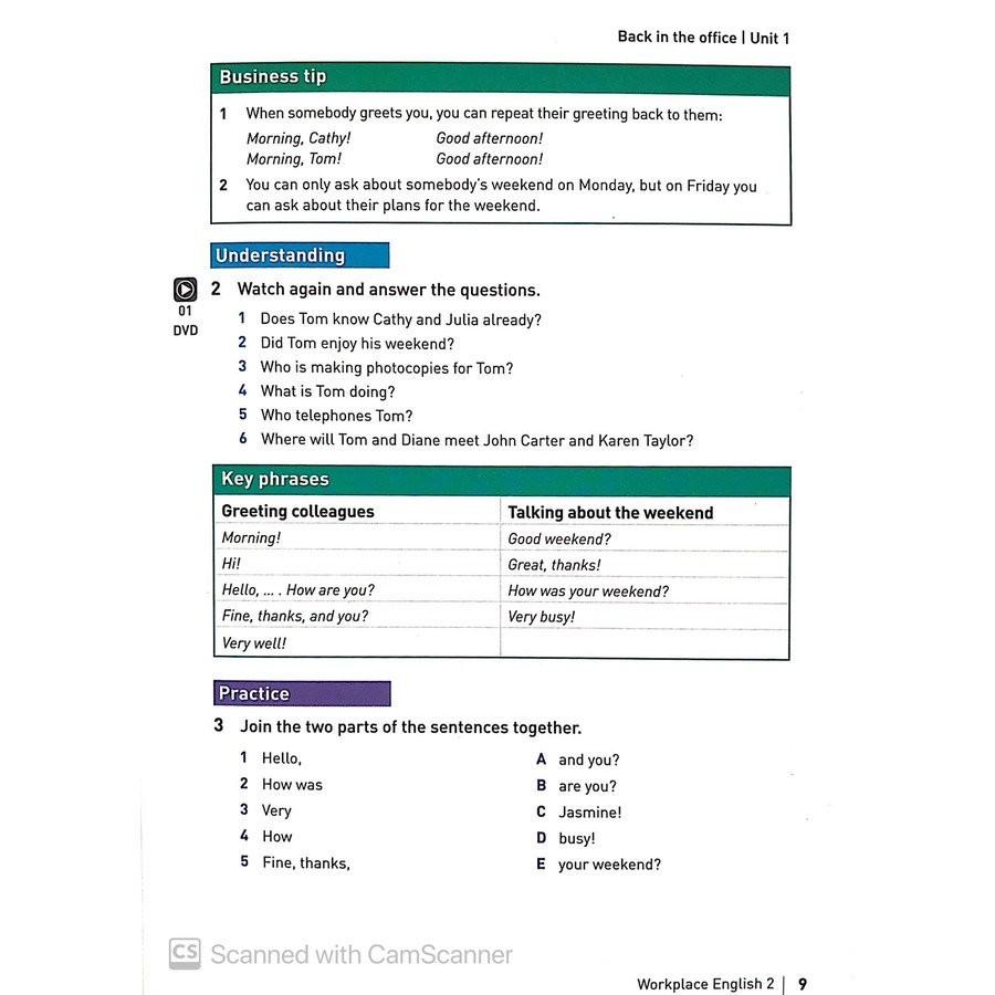 Collins English For Work - Workplace English 2