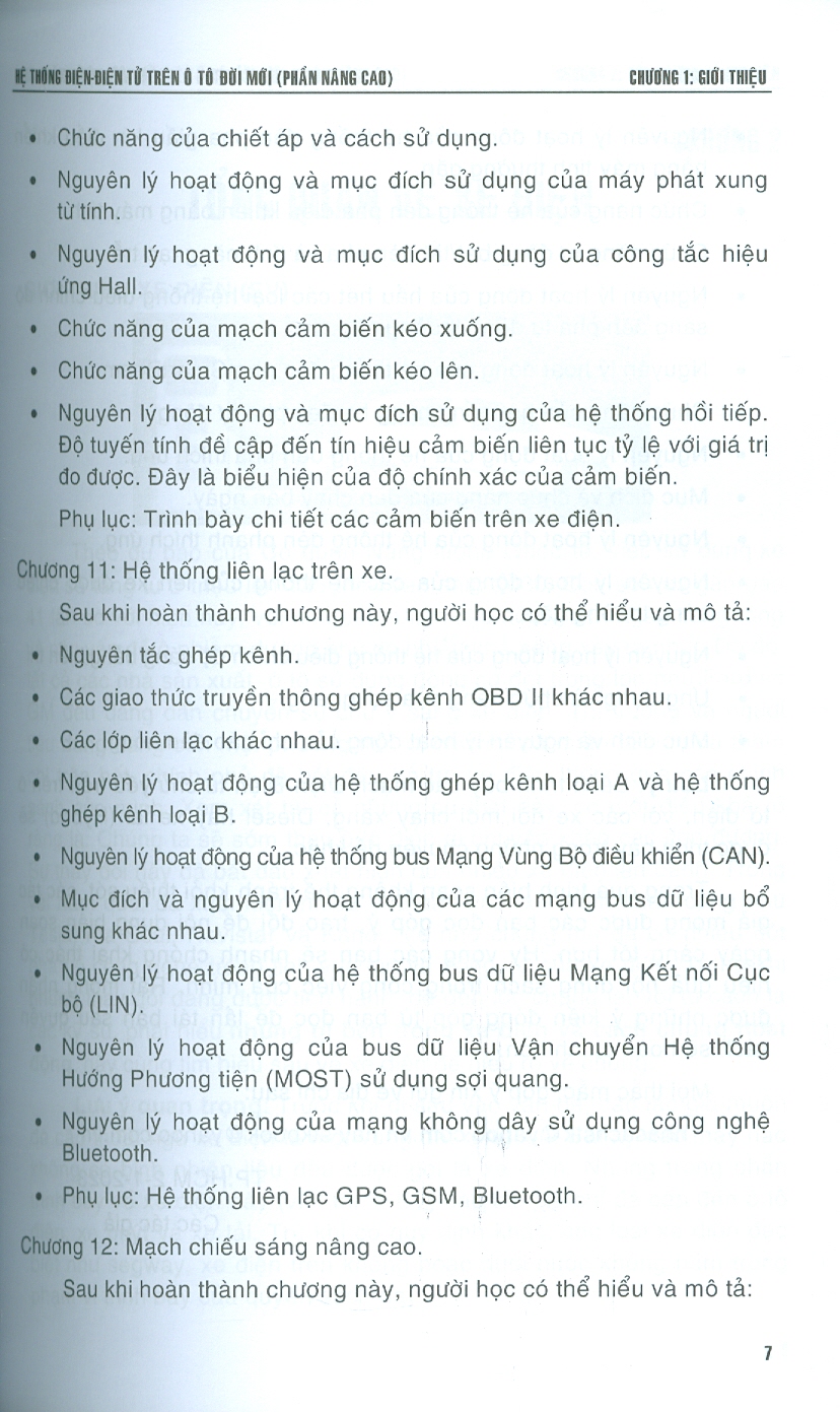 Hệ Thống Điện - Điện Tử Trên Ô Tô Đời Mới (Phần Nâng Cao) - Trần Qúy Hữu, Vy Thị Thanh Hường, Phạm Quang Huy