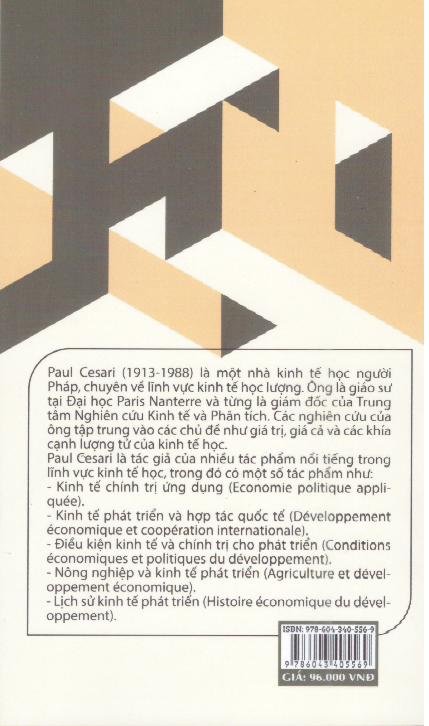 Paul Cesari - Thuyết giá trị