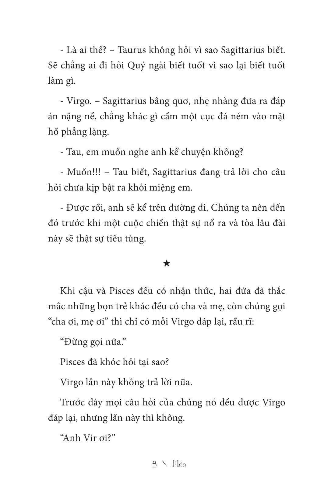 Méo - Tiểu Thuyết 12 Chòm Sao - Tập 2 (Tặng Kèm: 6 Postcard Nhân Vật)