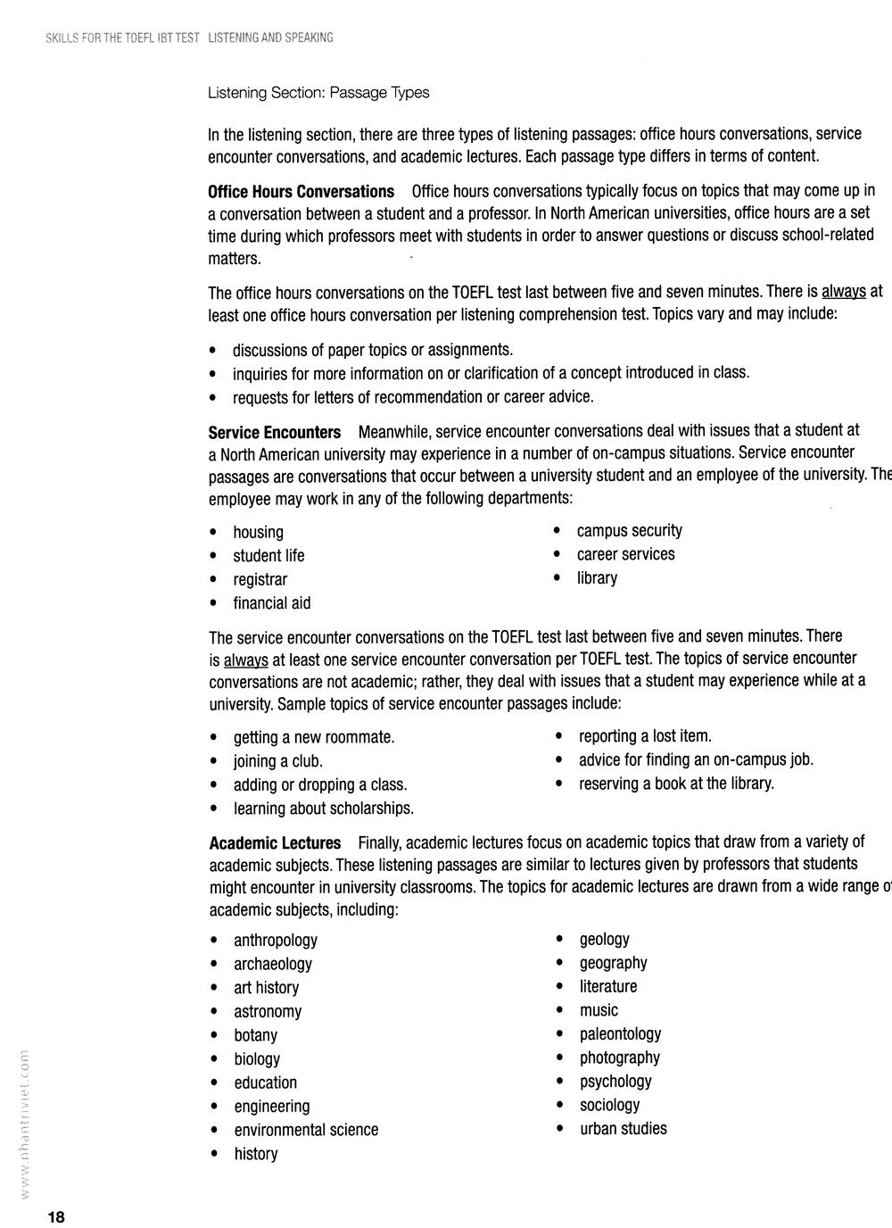 Collins Skills For The TOEFL iBT Test - Listening And Speaking (Kèm CD)