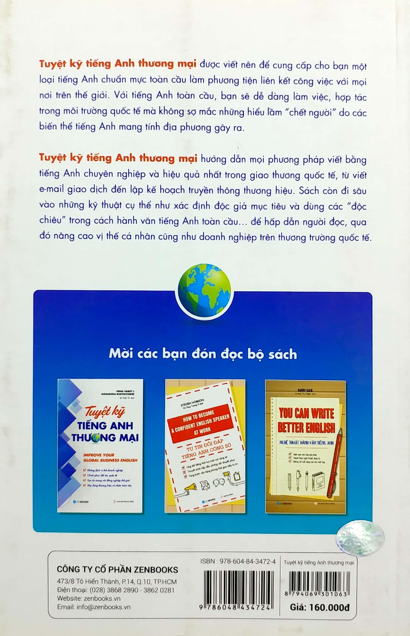 Tuyệt Kỹ Tiếng Anh Thương Mại