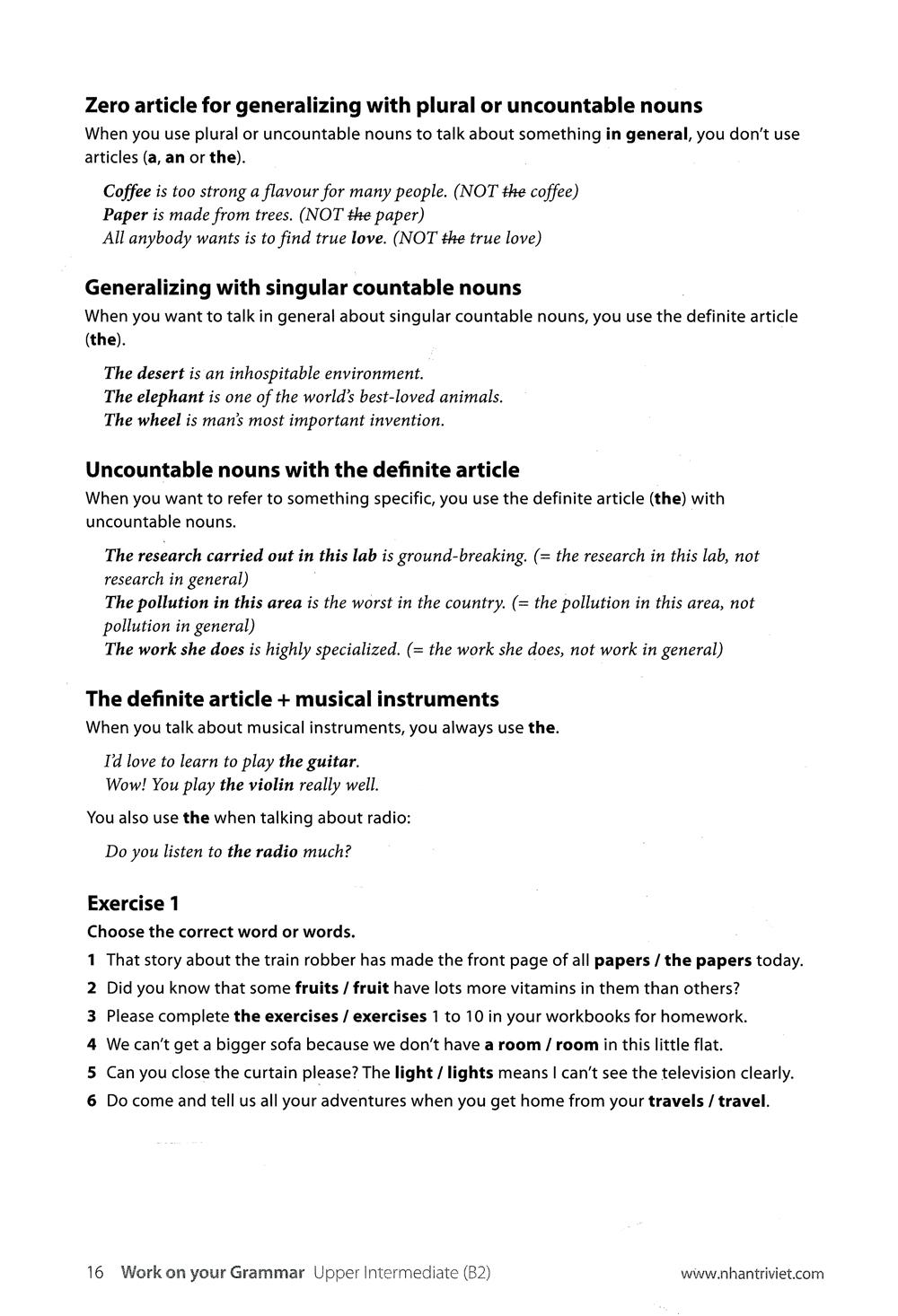 Collins Work On Your Grammar - Upper Intermediate B2