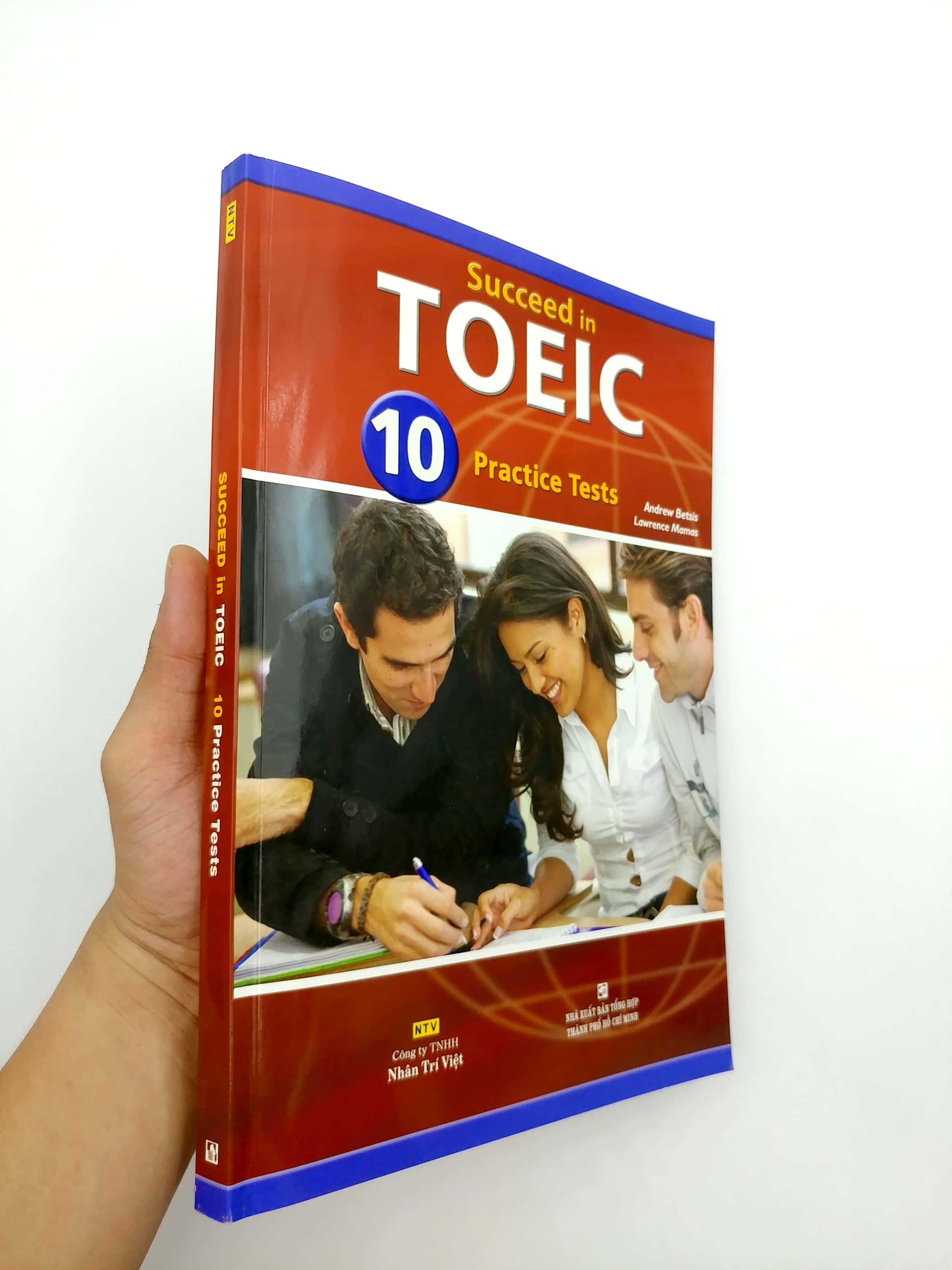 Succeed in TOEIC 10 Practice Tests (Kèm file MP3)