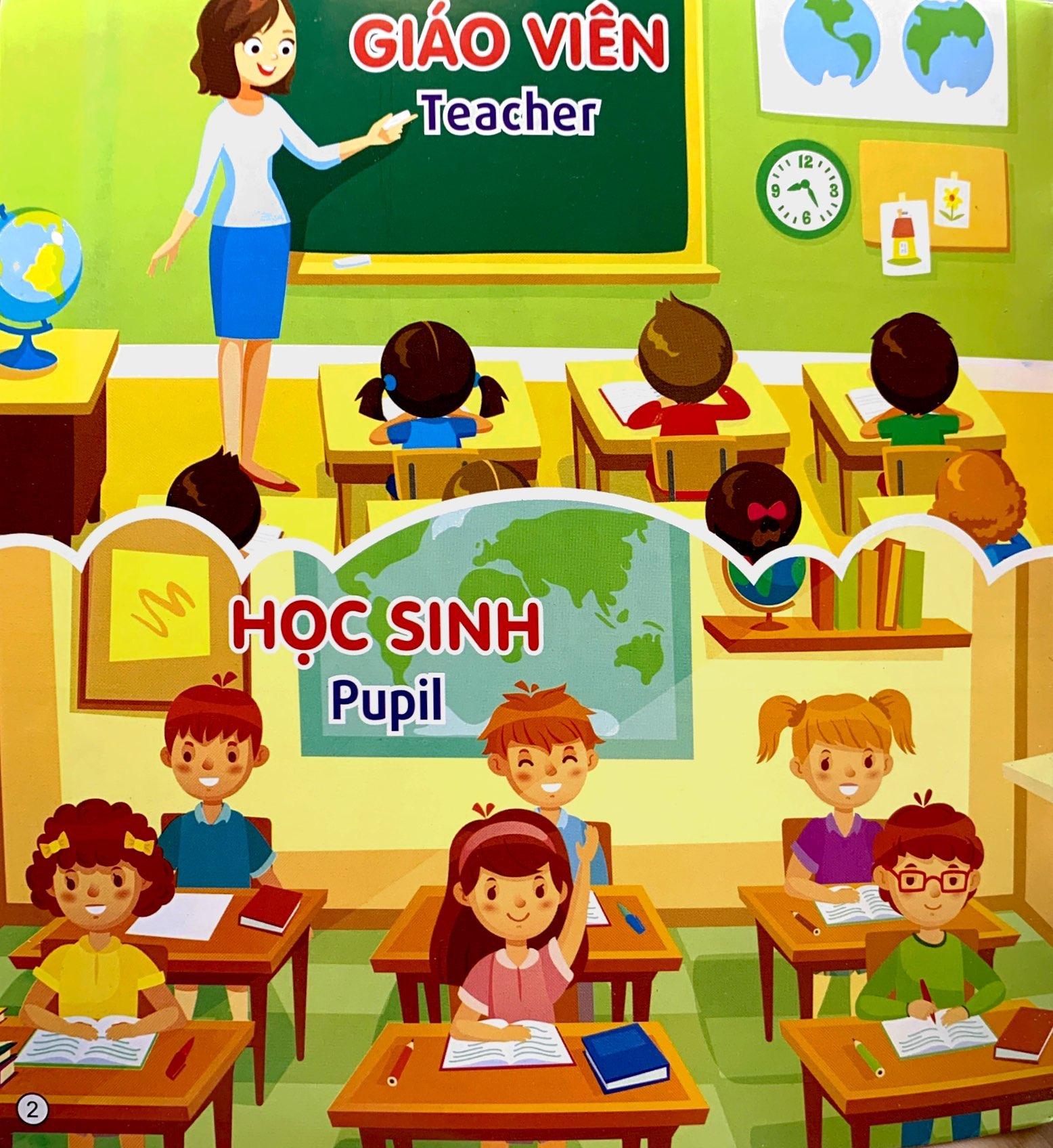 Tủ Sách Học Tiếng Anh Bằng Hình - Su Su Nhận Biết - Nghề Nghiệp