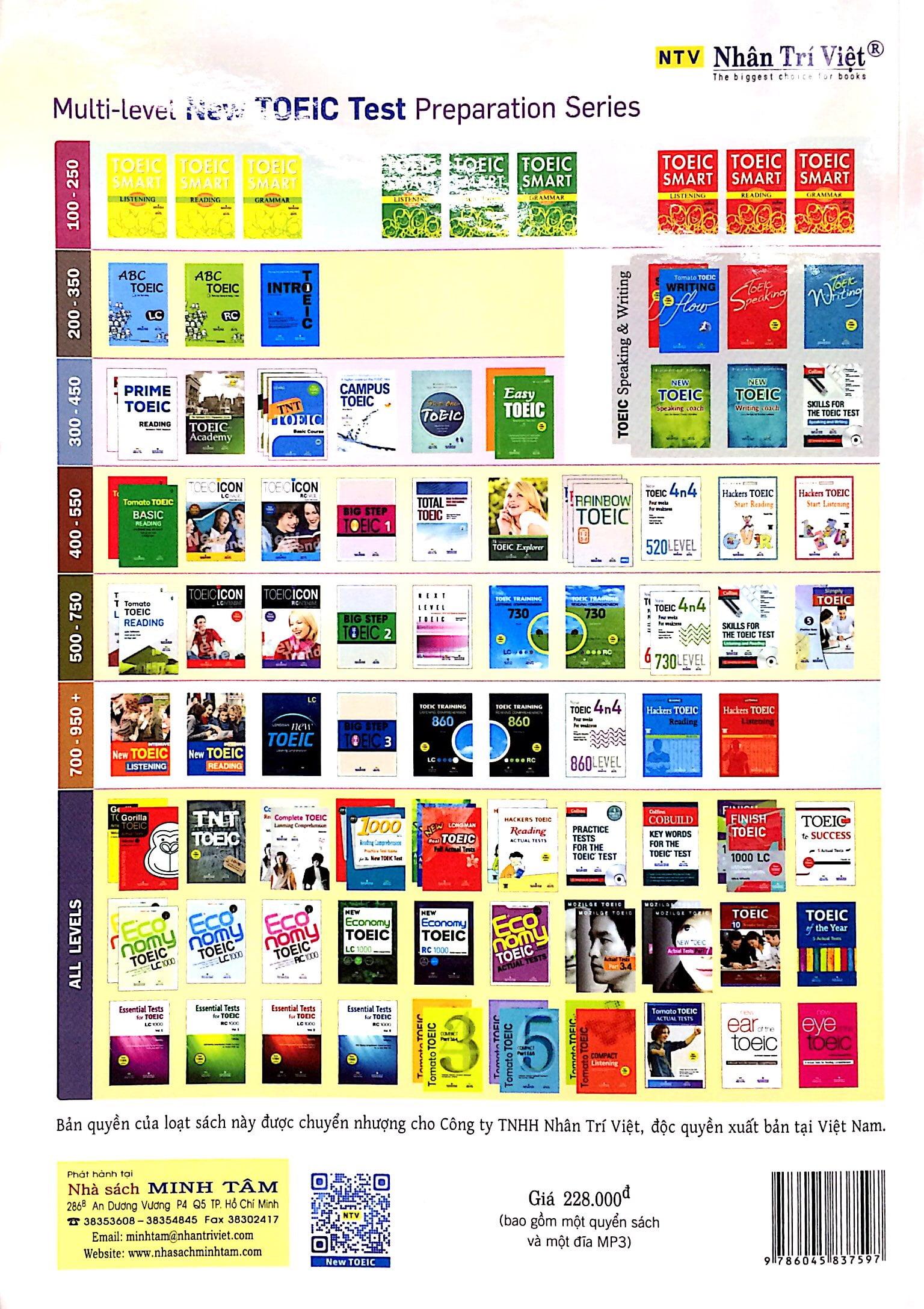 New TOEIC 4n4 - 620 Level (Kèm CD)
