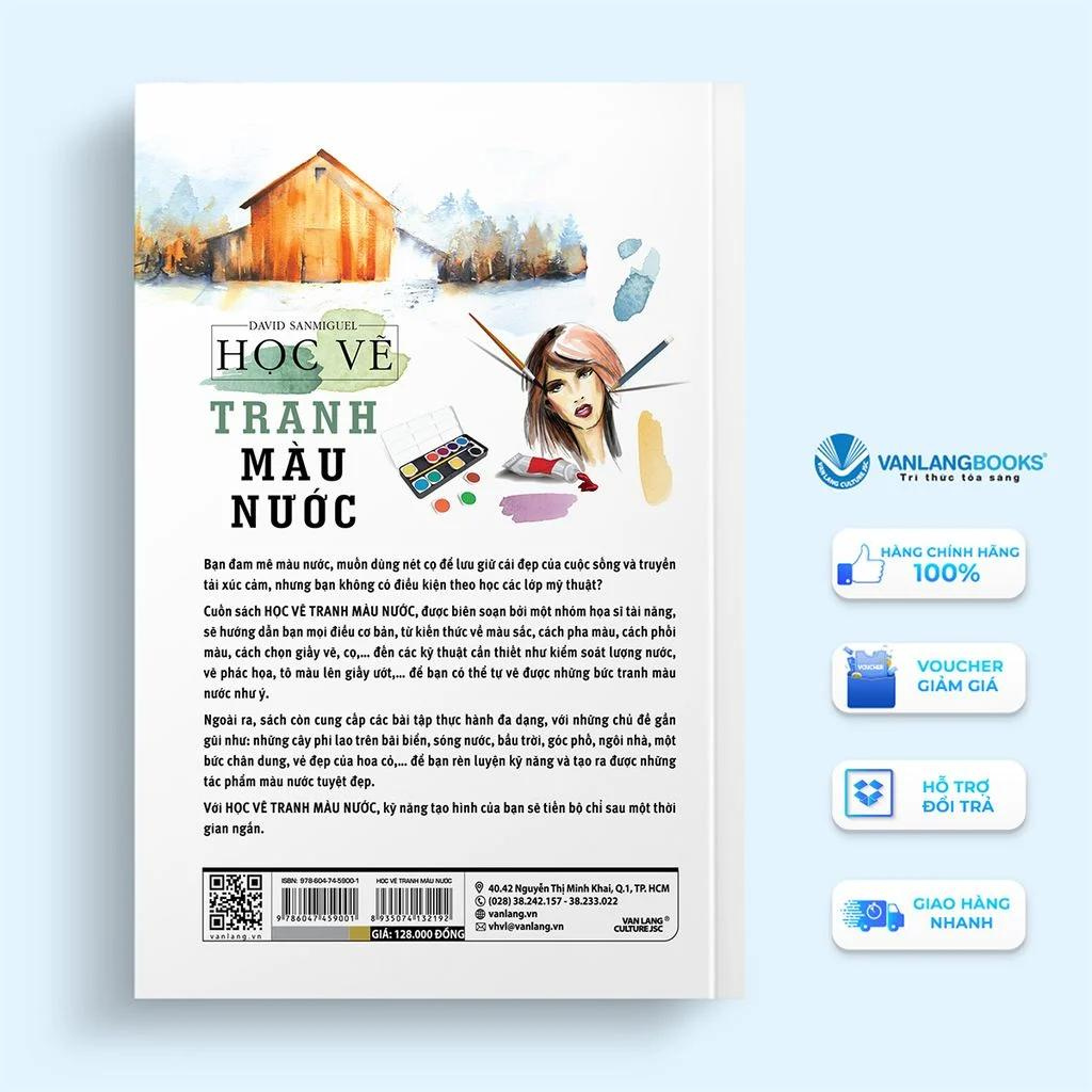 Học Vẽ Tranh Màu Nước - Vanlangbooks