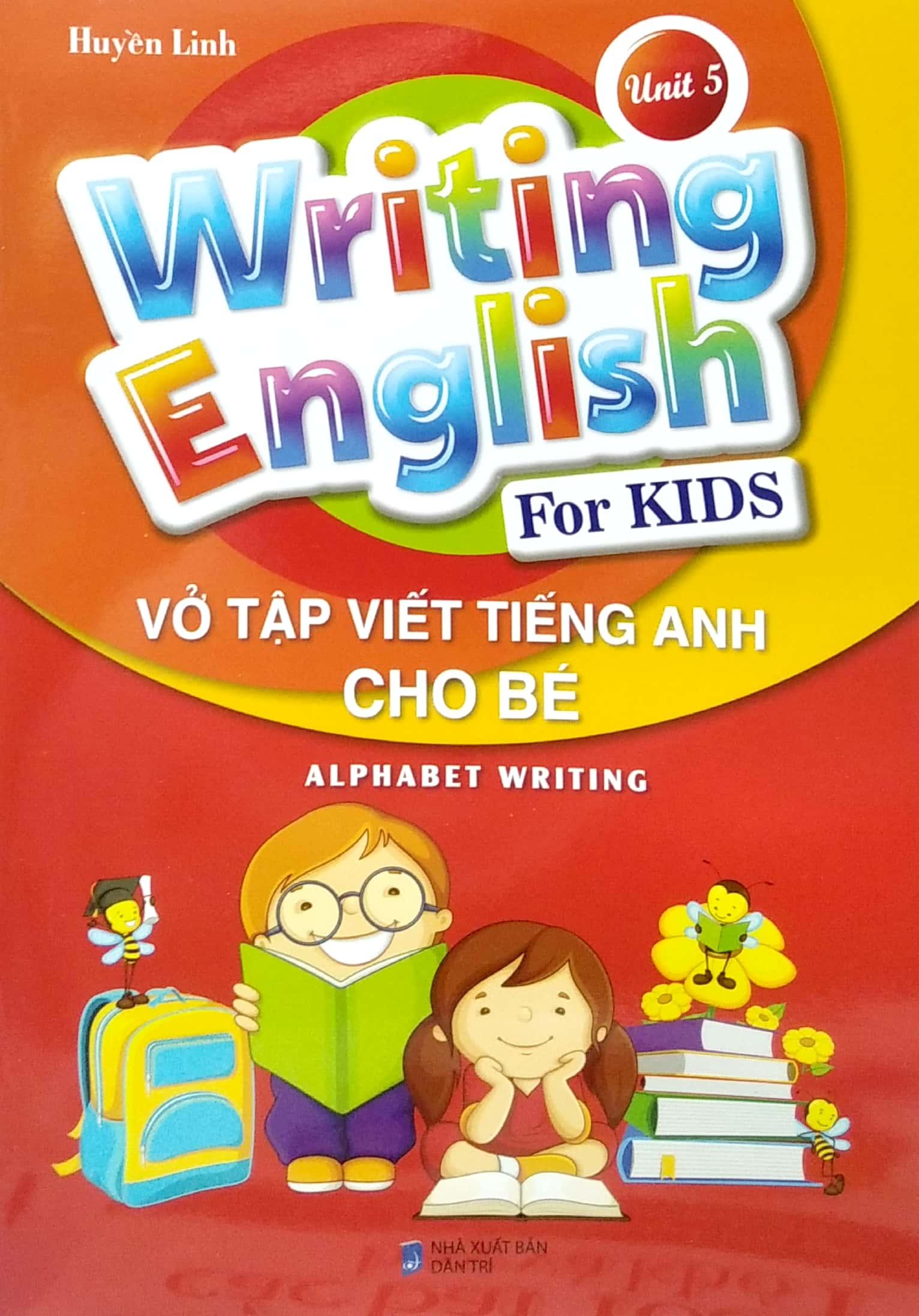 Vở Tập Viết Tiếng Anh Cho Bé - Tập 5