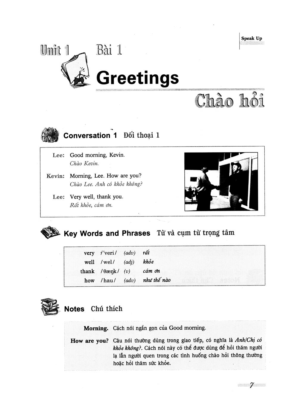 Speak Up - Giao Tiếp Tiếng Anh Tự Tin Trong Mọi Tình Huống Trình Độ Sơ Cấp (Kèm CD) - Tái Bản