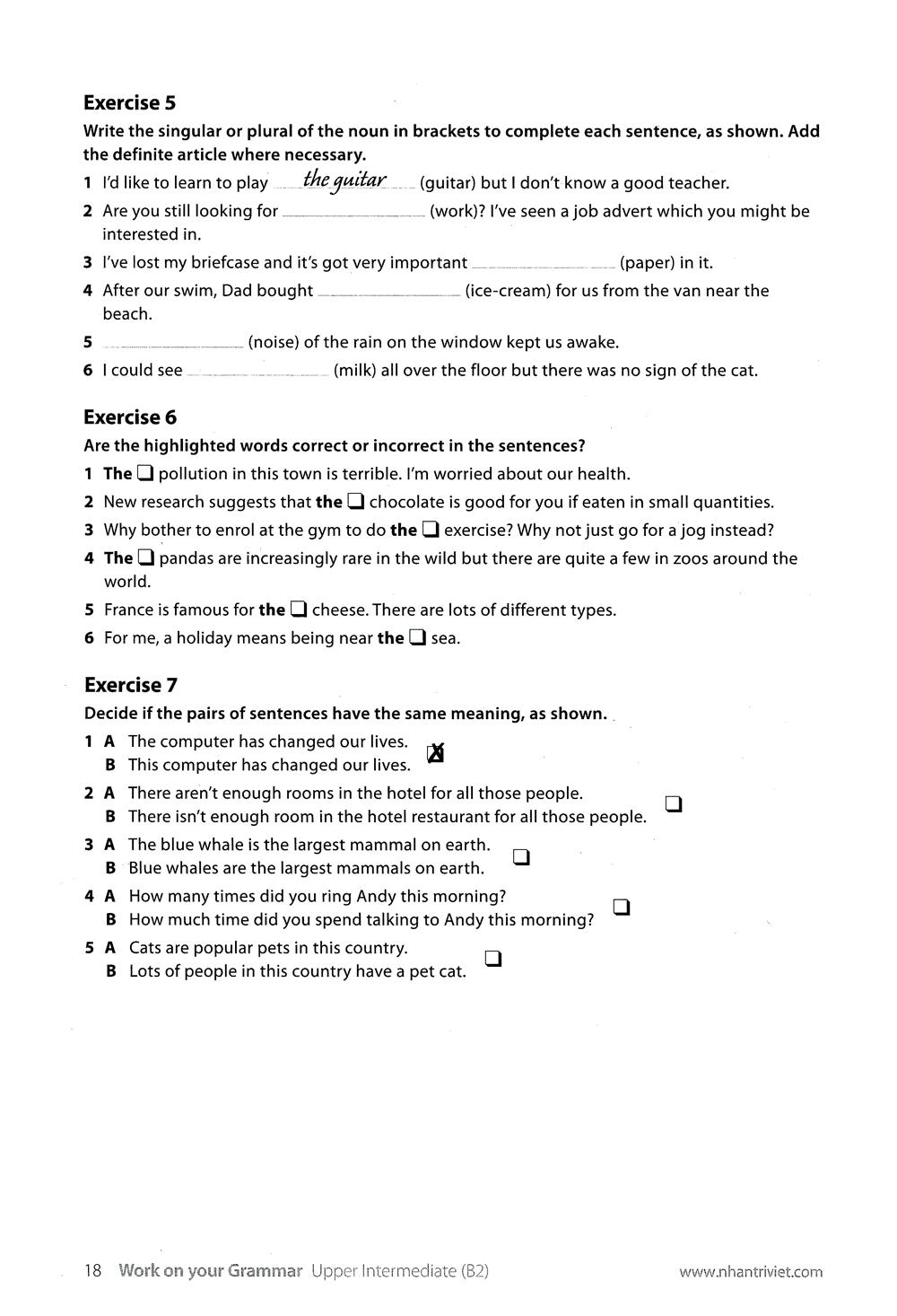 Collins Work On Your Grammar - Upper Intermediate B2