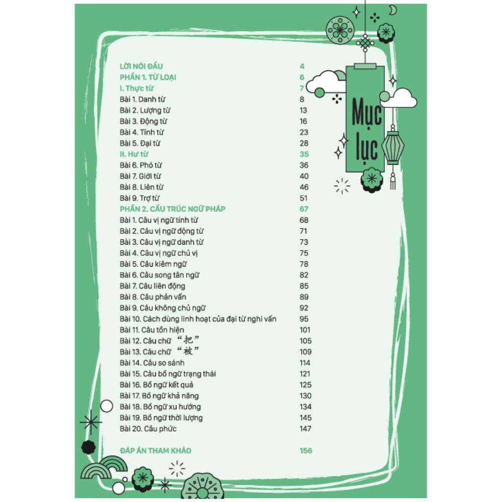 Sách - Mindmap Ngữ Pháp Tiếng Trung Theo Giáo Trình Hán Ngữ - Danh Từ - MCBooks