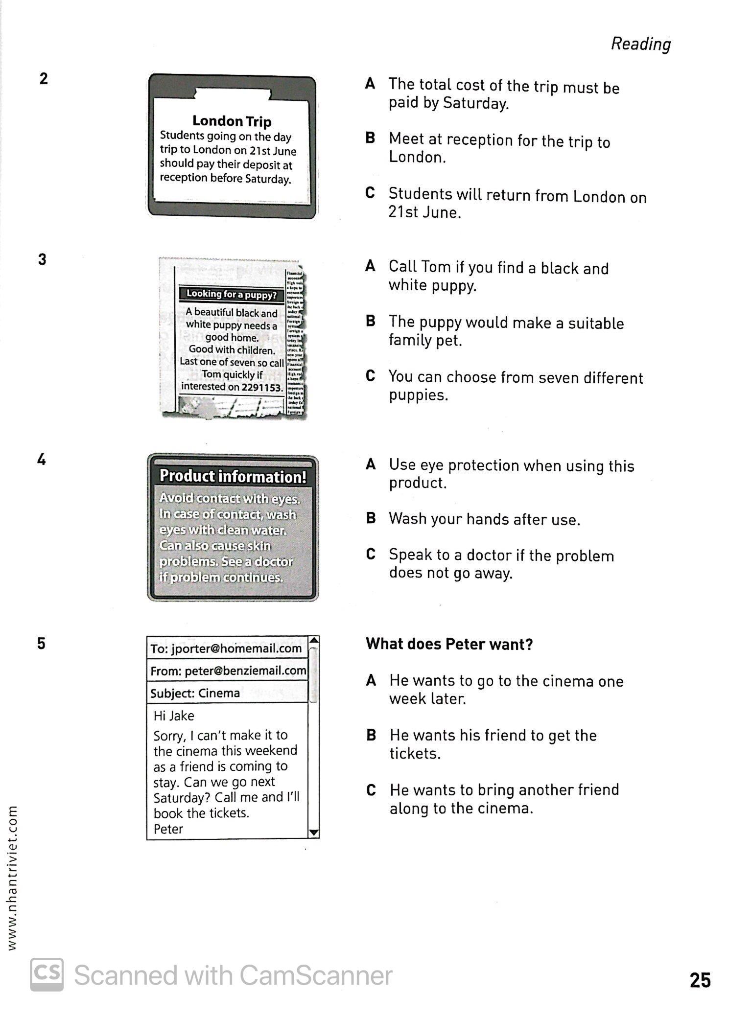 Collins Cambridge EnglishPreliminary - Kèm CD