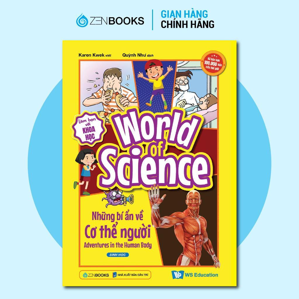 Sách - World Of Science - Bộ 2 Combo 5 Cuốn - Làm Bạn Với Khoa Học - Zenbooks