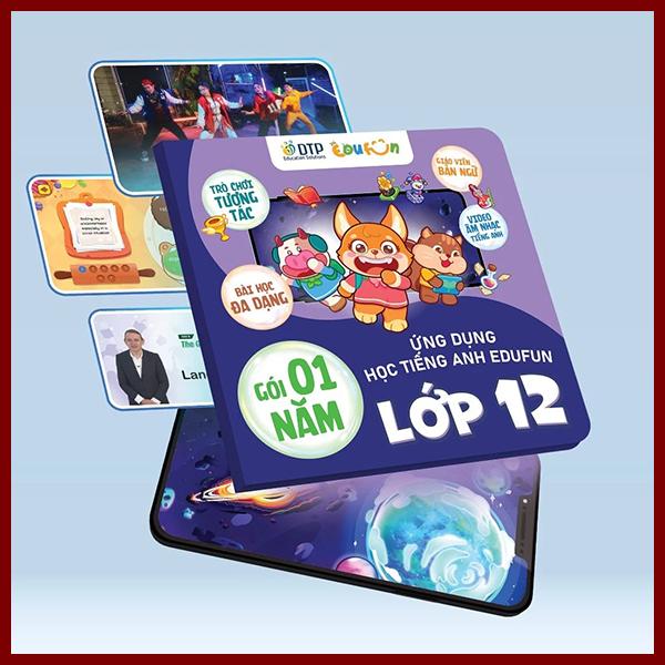Gói Edufun Premium Level 12 (Thẻ Học Tiếng Anh EDUFUN + Tặng Kèm Sách Học Sinh, Sách Bài Tập, 2 Cuốn Truyện)