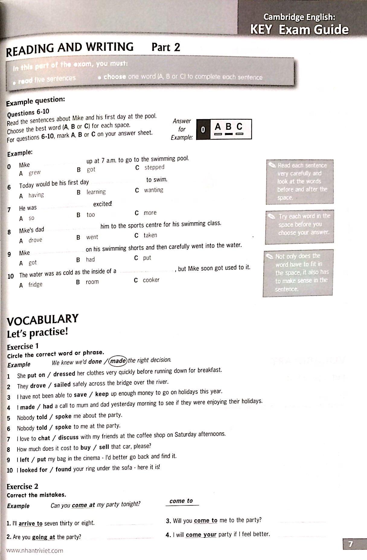 Succeed in KET - 10 Practice Tests (Kèm file MP3)