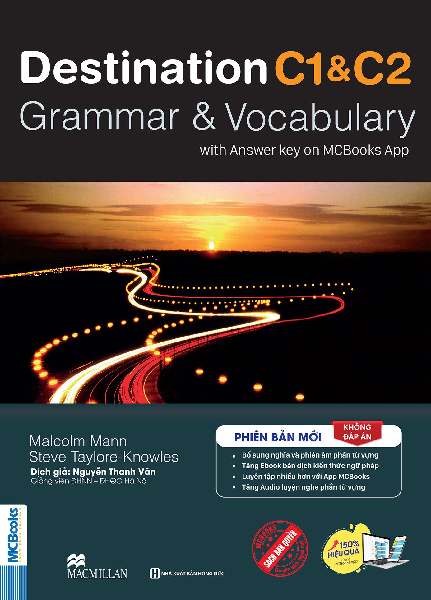 Sách - Destination C1&C2 - Grammar And Vocabulary With Answer Key (Không Đáp Án)