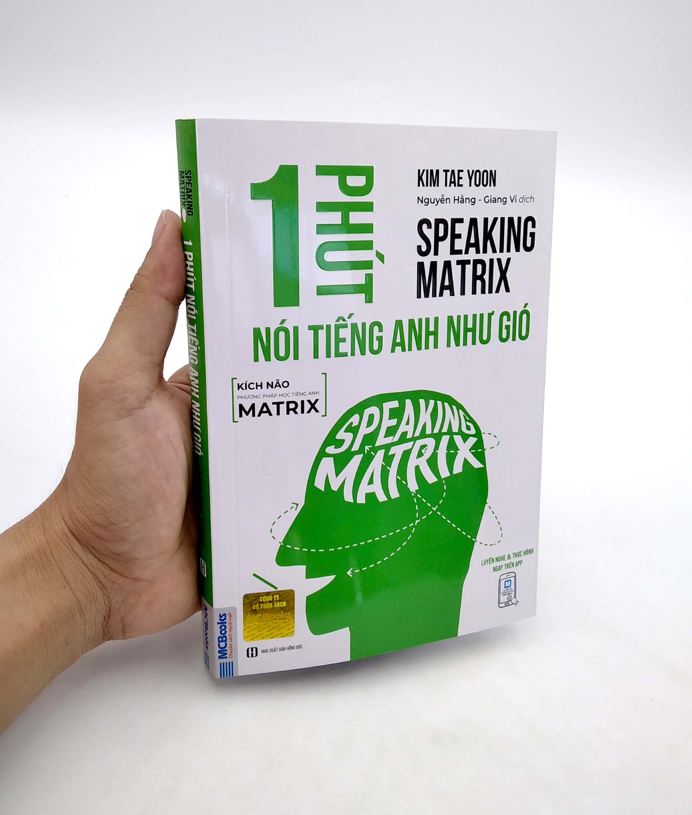 Speaking Matrix - 1 Phút Nói Tiếng Anh Như Gió