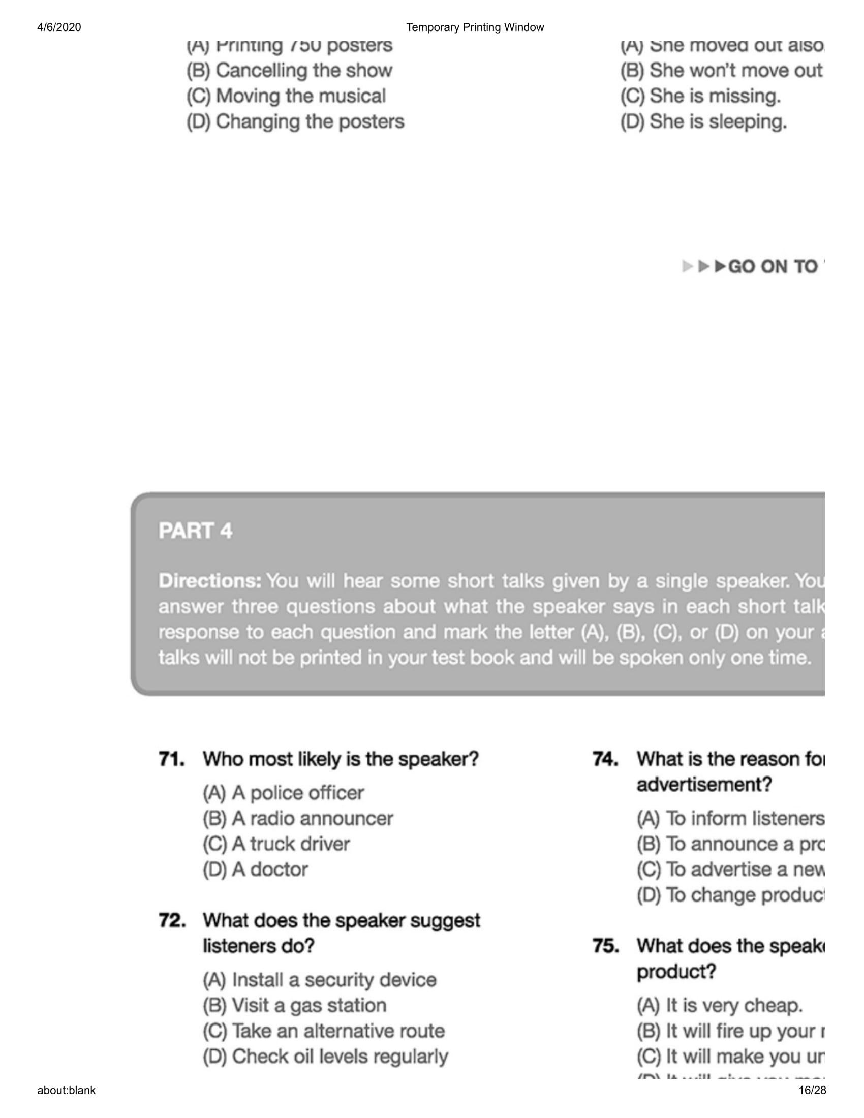 Comprehensive Toeic Training 1000 Practice Test Items (Vol 3) - Kèm CD