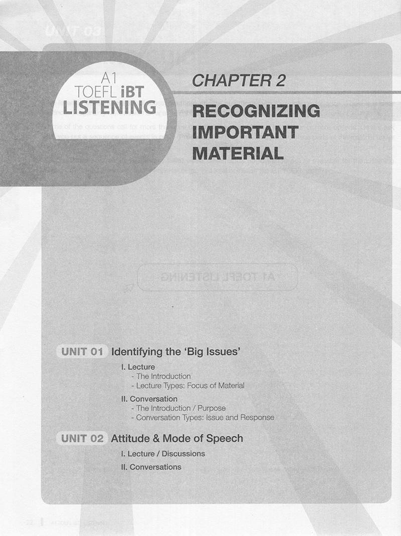 Sách - TOEFL iBT Listening (A1)