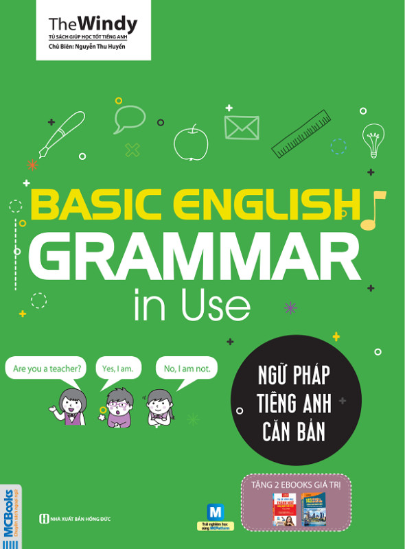 COMBO 4 QUYỂN SÁCH NGỮ PHÁP TIẾNG ANH ( NGỮ PHÁP TIẾNG ANH CĂN BẢN chibi - Ngữ pháp tiếng anh căn bản (bìa xanh 1 màu) - Giải thích ngữ pháp tiếng anh (2 màu) - Hướng dẫn sử dụng ngữ pháp tiếng Anh) + Tặng quyển 360 động từ bất quy tắc và 12 thì cơ bản tr
