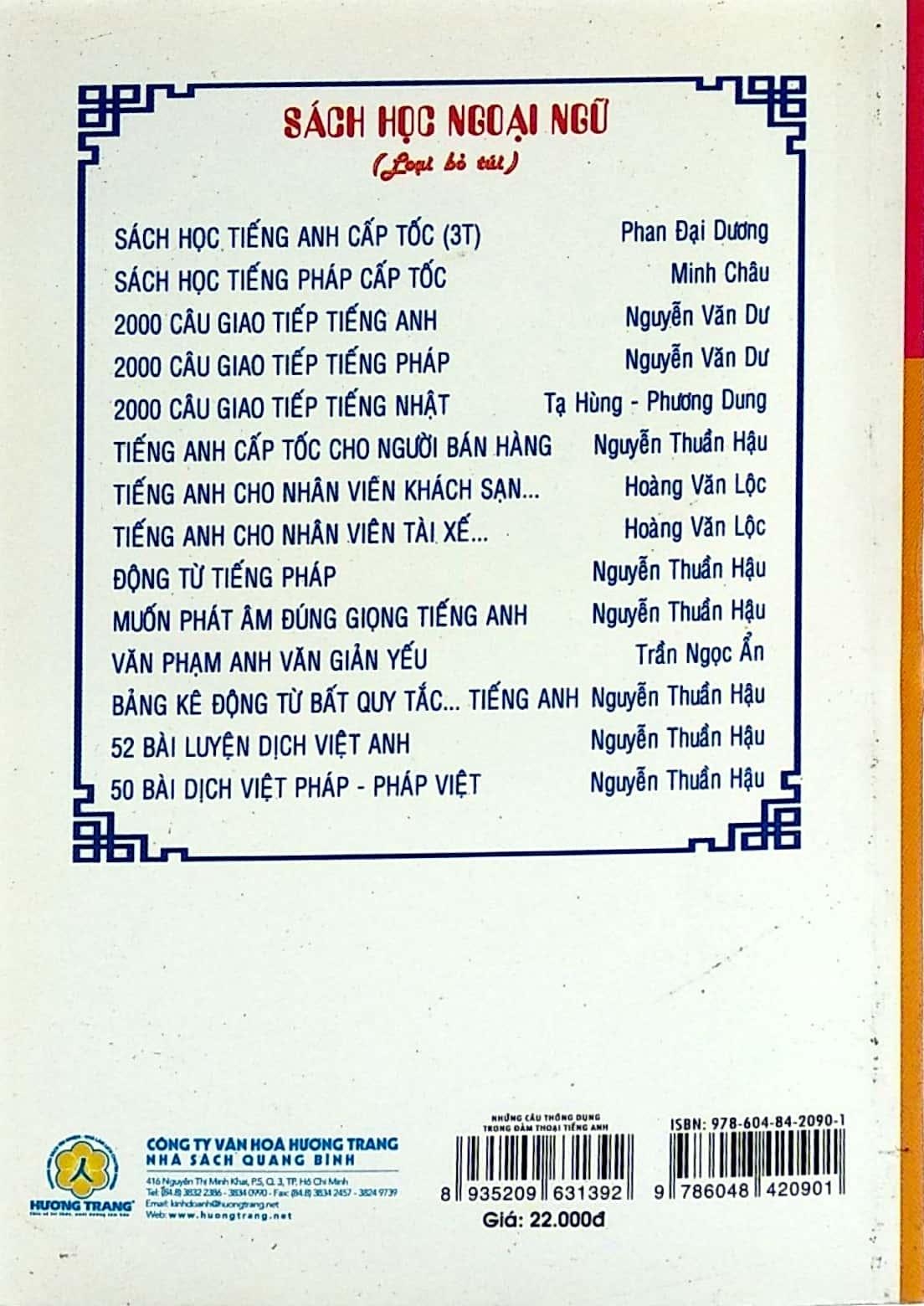 Những Câu Thông Dụng Trong Đàm Thoại Tiếng Anh (Tái Bản)