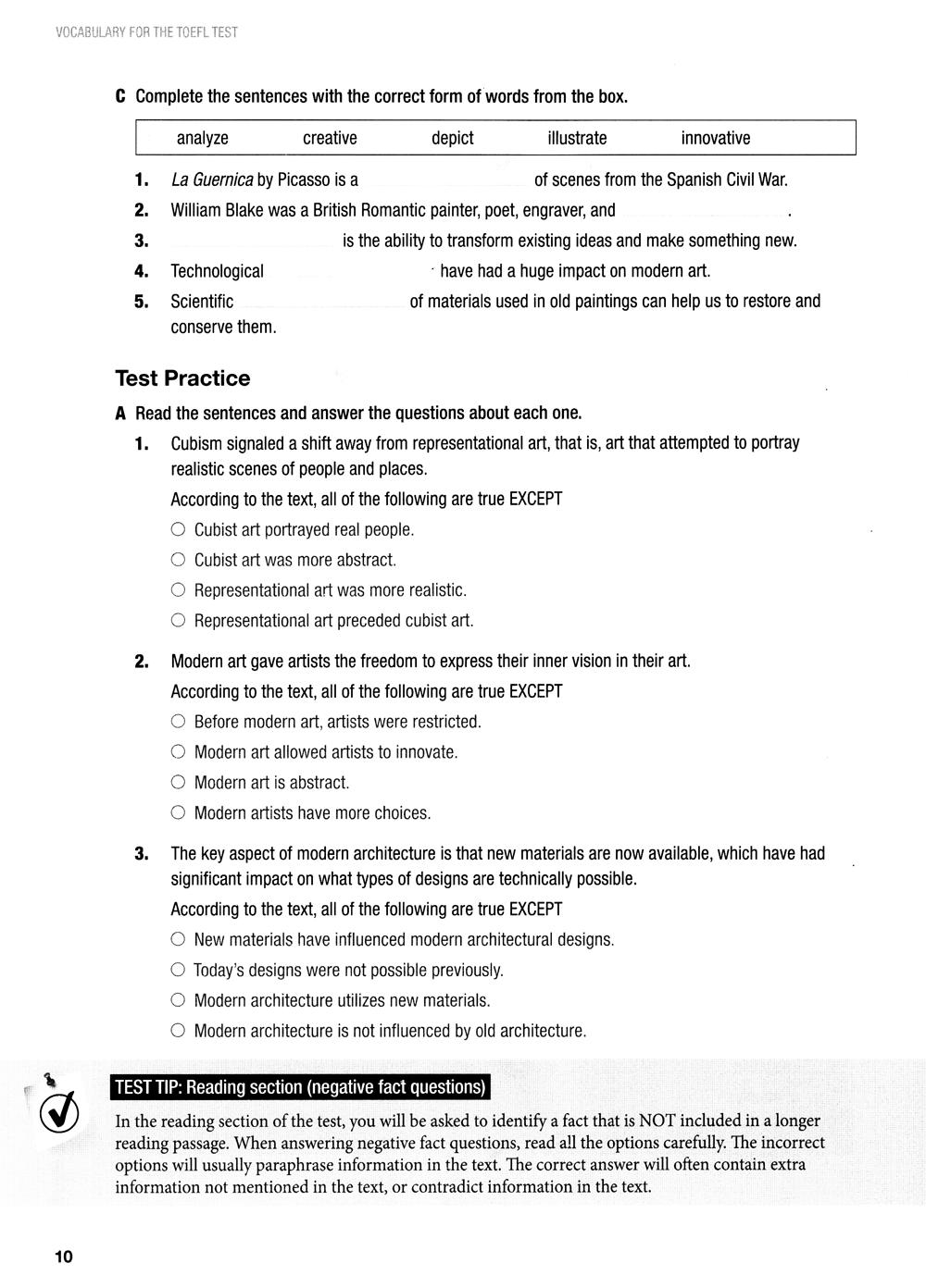 Collins Vocabulary And Grammar For The TOEFL Test (Kèm CD)