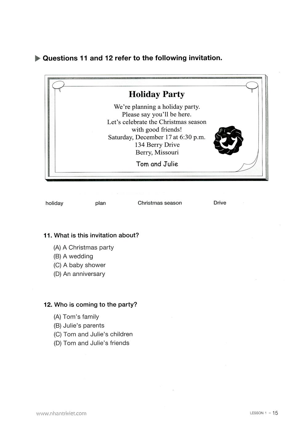 Toeic Smart - Green Book Reading (Kèm CD)