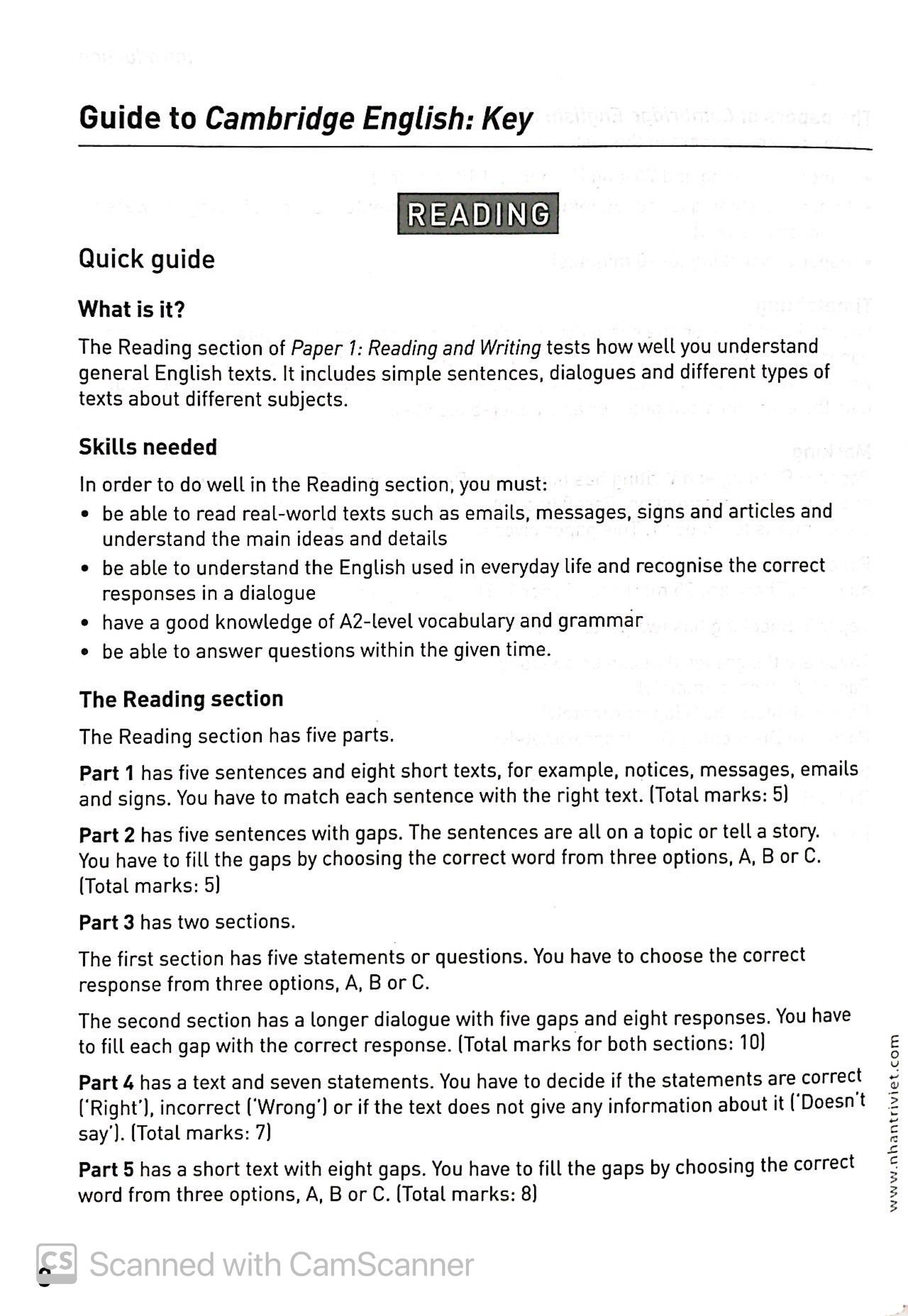 Collins Cambridge English Key - Kèm CD