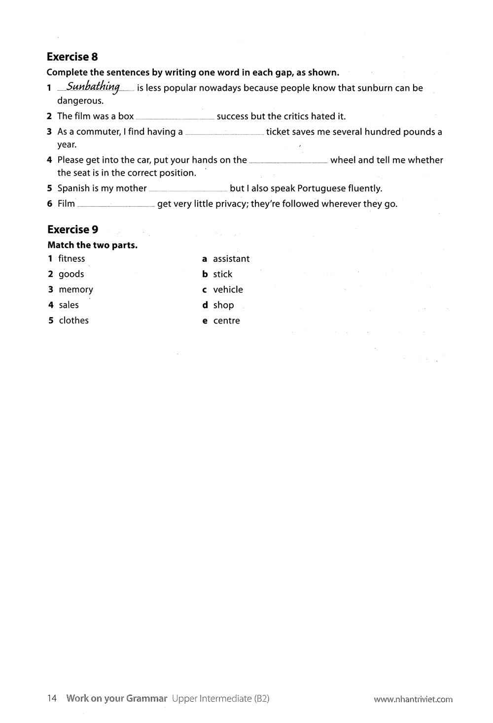 Collins Work On Your Grammar - Upper Intermediate B2