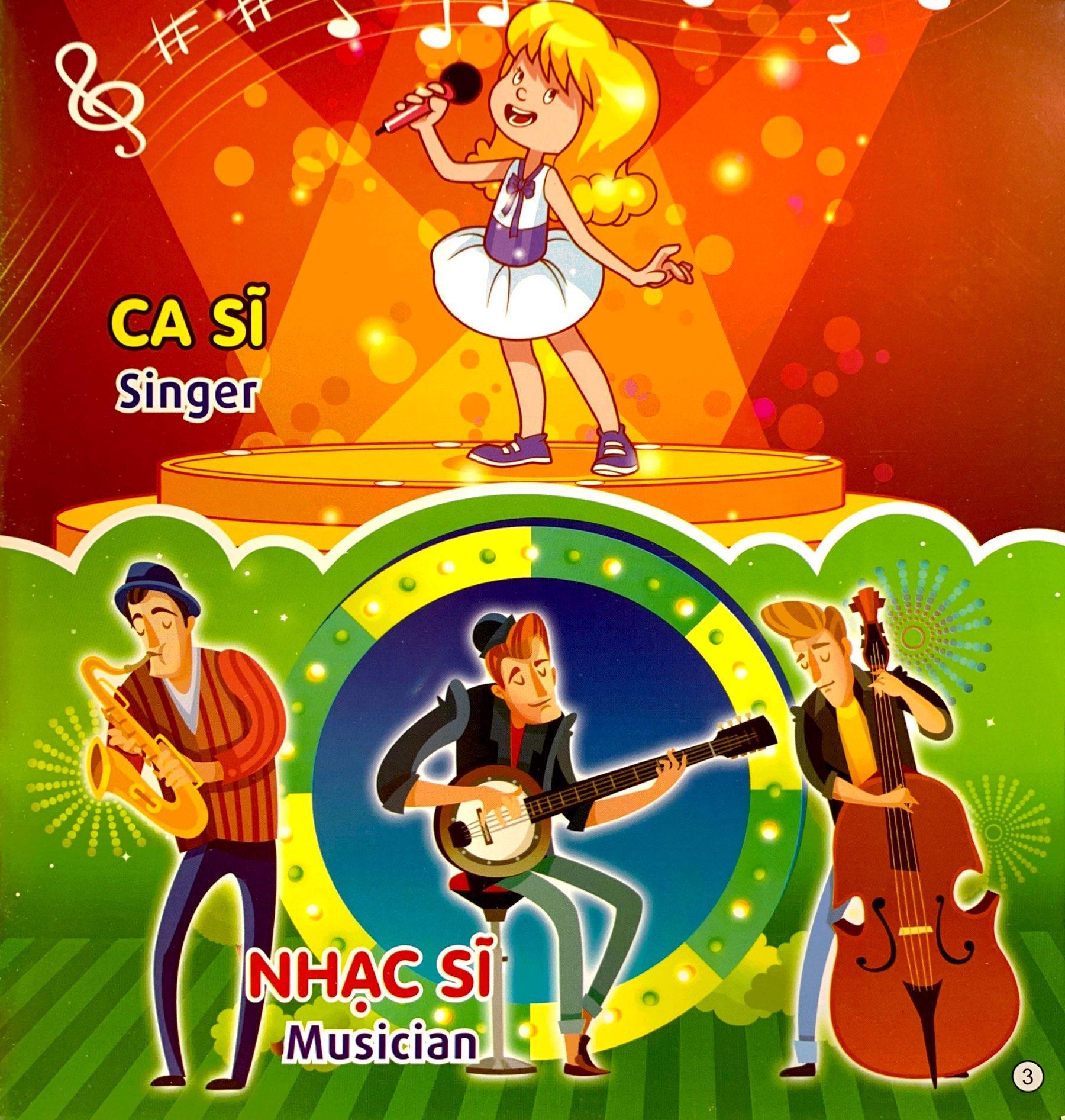 Tủ Sách Học Tiếng Anh Bằng Hình - Su Su Nhận Biết - Nghề Nghiệp