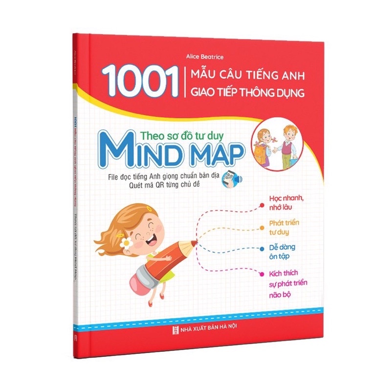 Sách - Combo 1001 Mẫu Câu Tiếng Anh Giao Tiếp Thông Dụng -SơĐồ Min Map- Chinh Phục Từ Vựng Tiếng Anh