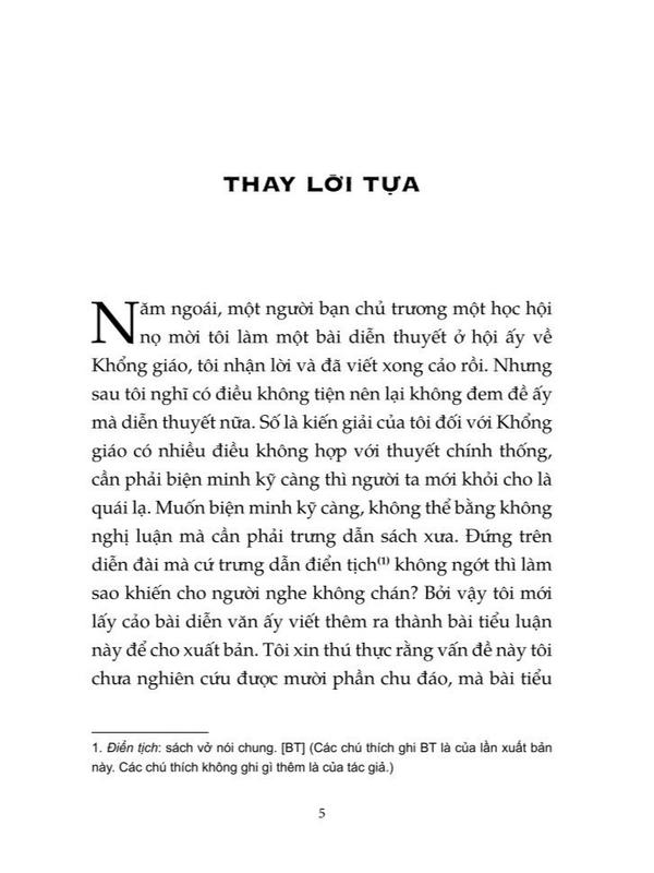 Sách - Khổng Giáo phê bình tiểu luận (Nhã Nam HCM)