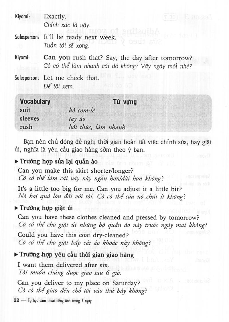 Tự Học Đàm Thoại Tiếng Anh Trong 7 Ngày (Kèm CD)