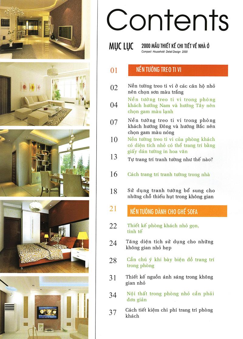 Thiết Kế Chi Tiết Nhà Ở Theo Phong Thủy - Quyển Màu Đỏ - Nền Tường
