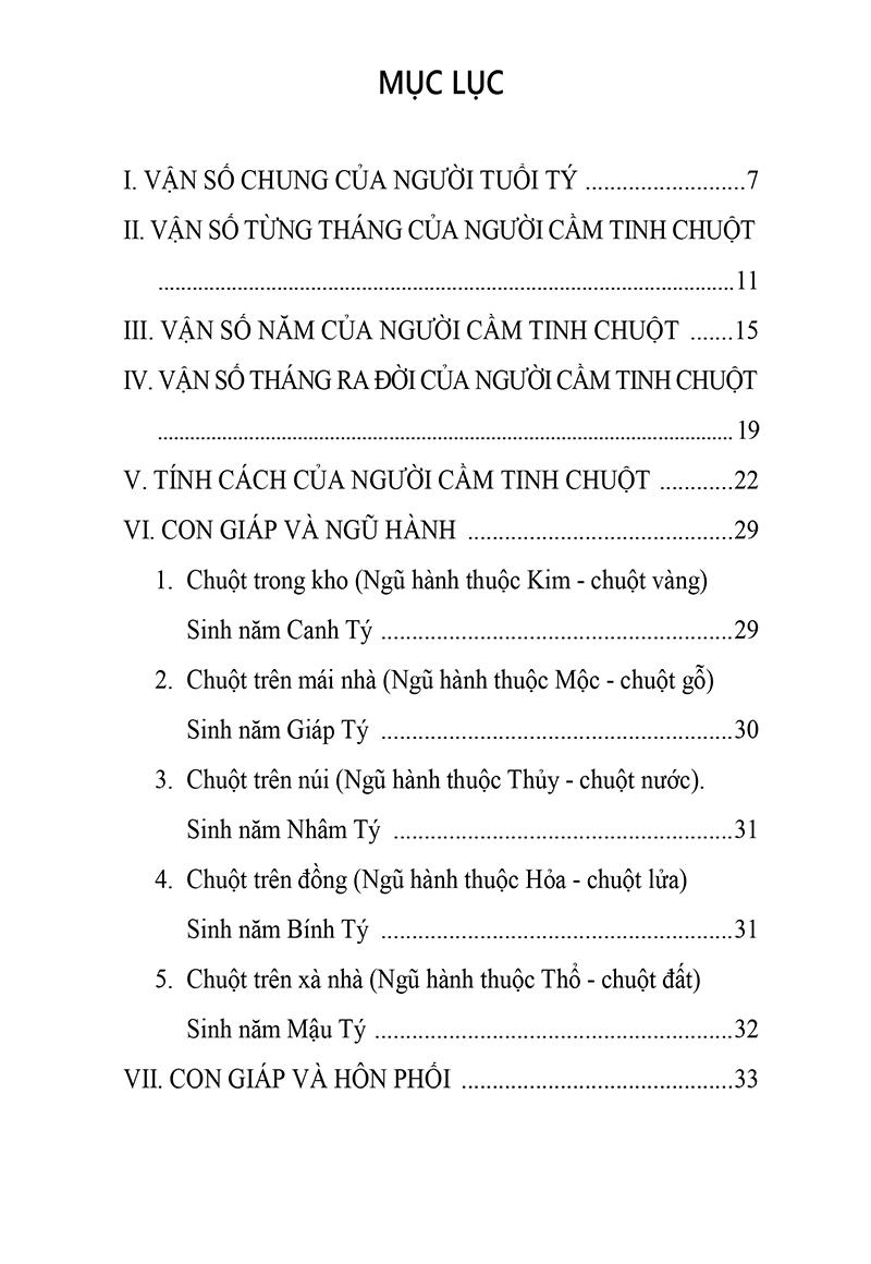 Tìm Hiểu Tính Cách Con Người Qua Năm Sinh Tuổi Tý