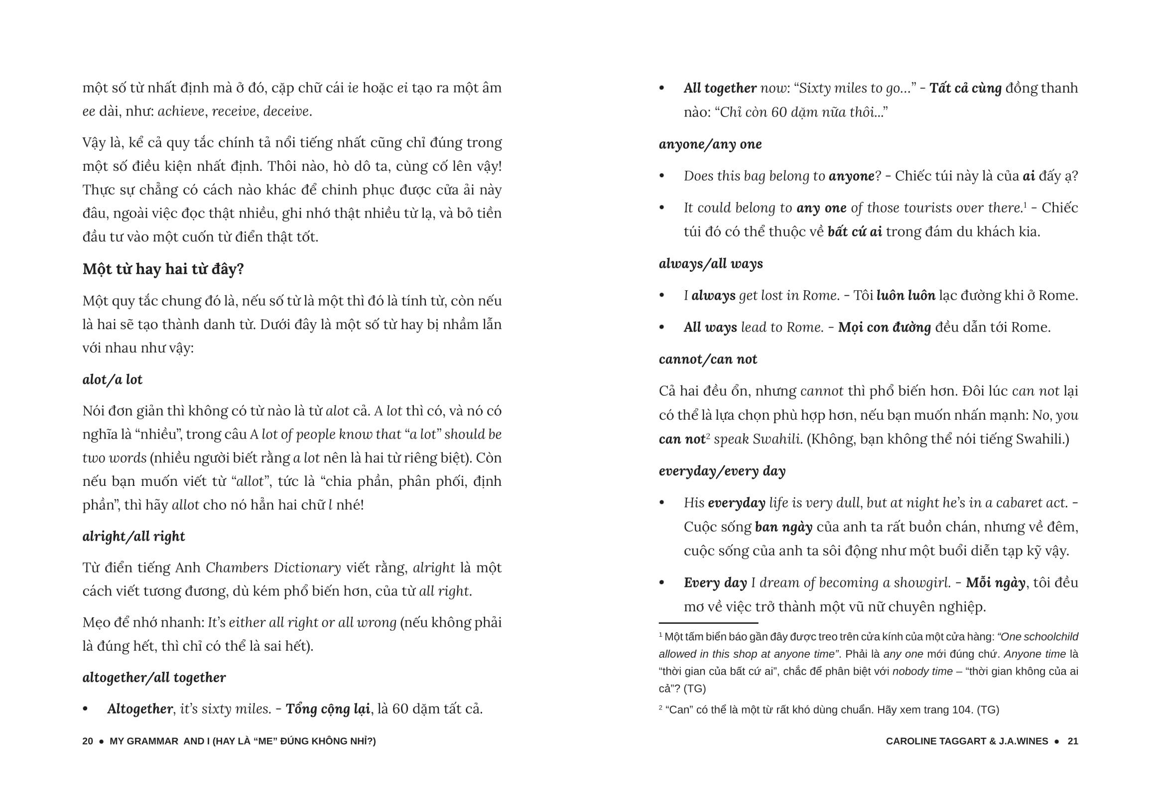 My Grammar And I - Lý Thuyết