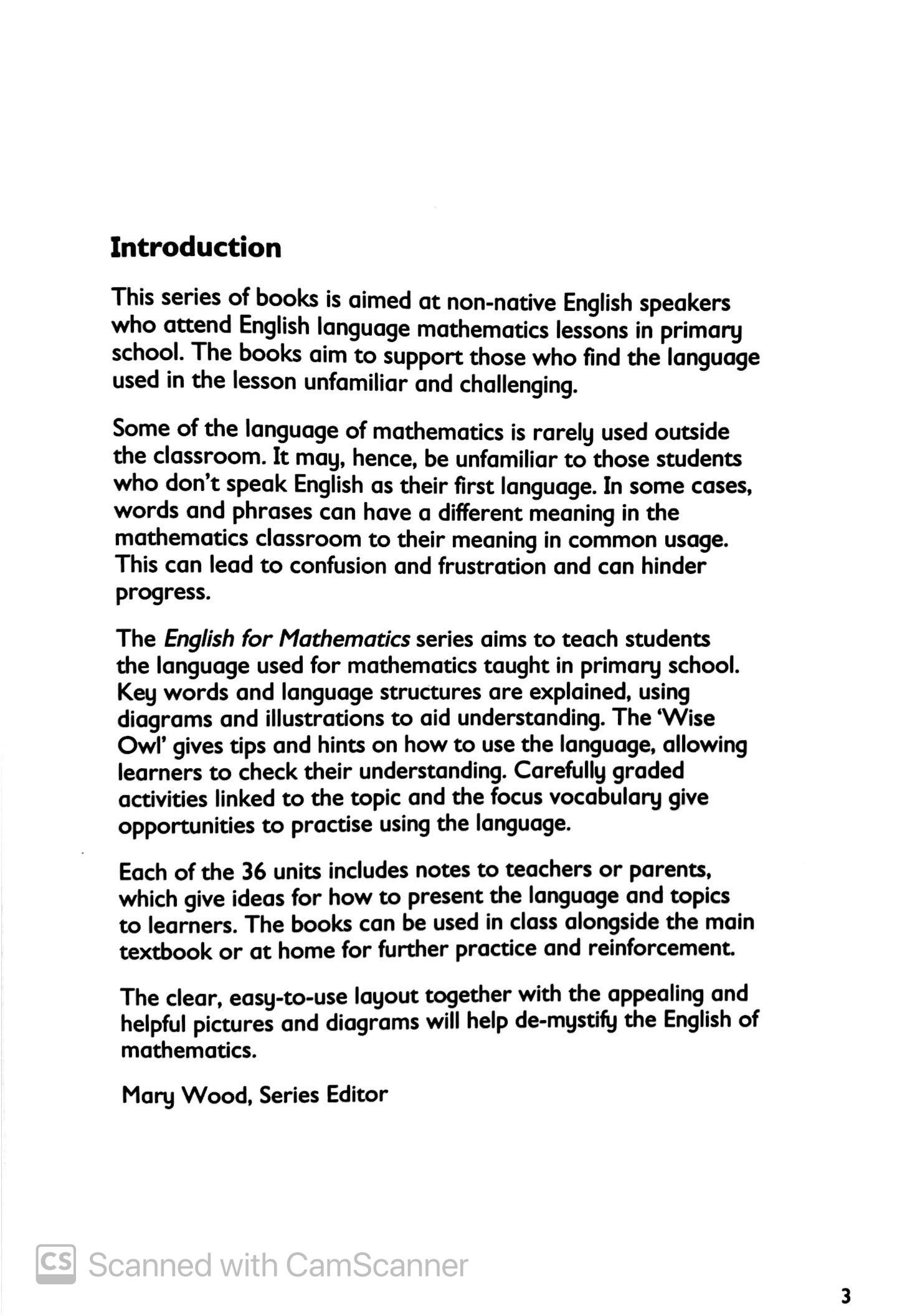 English For Mathematics Book C