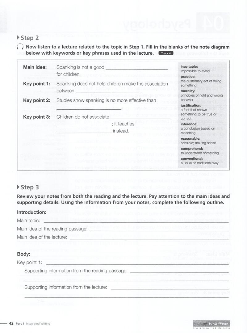 Mastering skills For The Toefl Ibt - Writing