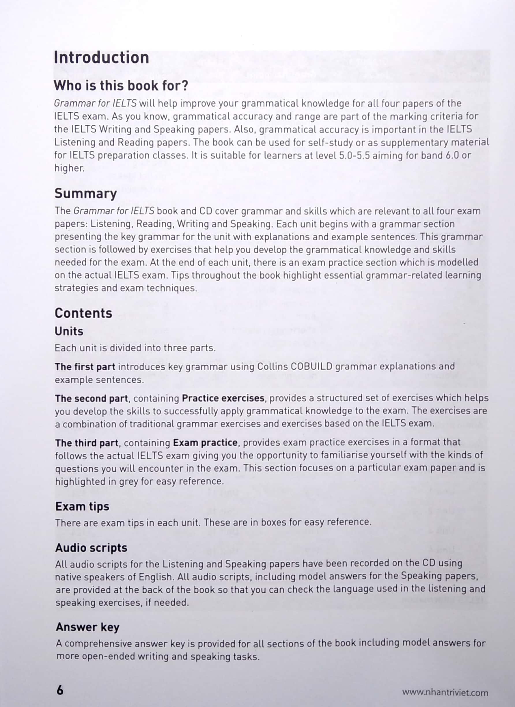 Collins Grammar For IELTS