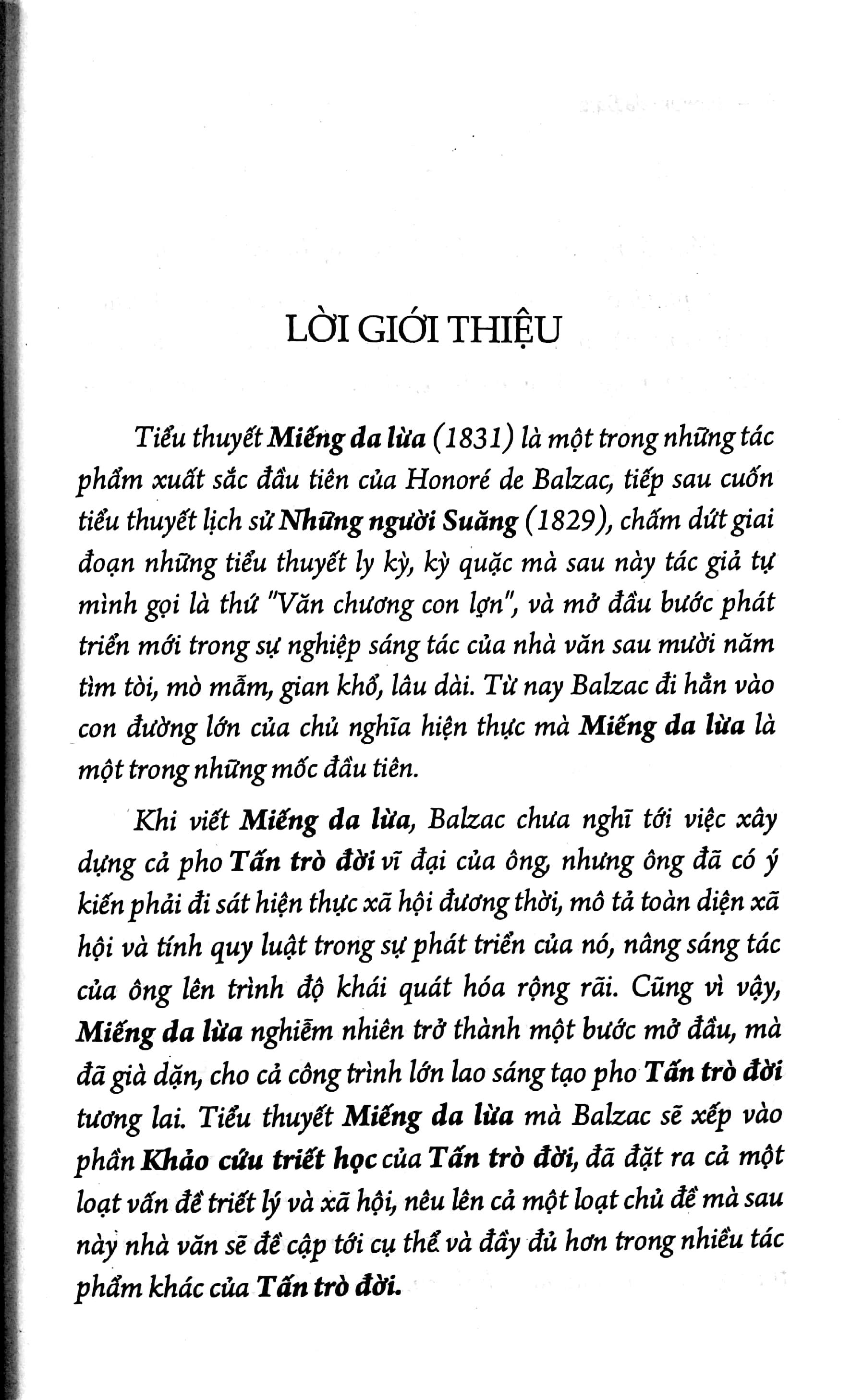 Miếng Da Lừa (Tái Bản 2022)