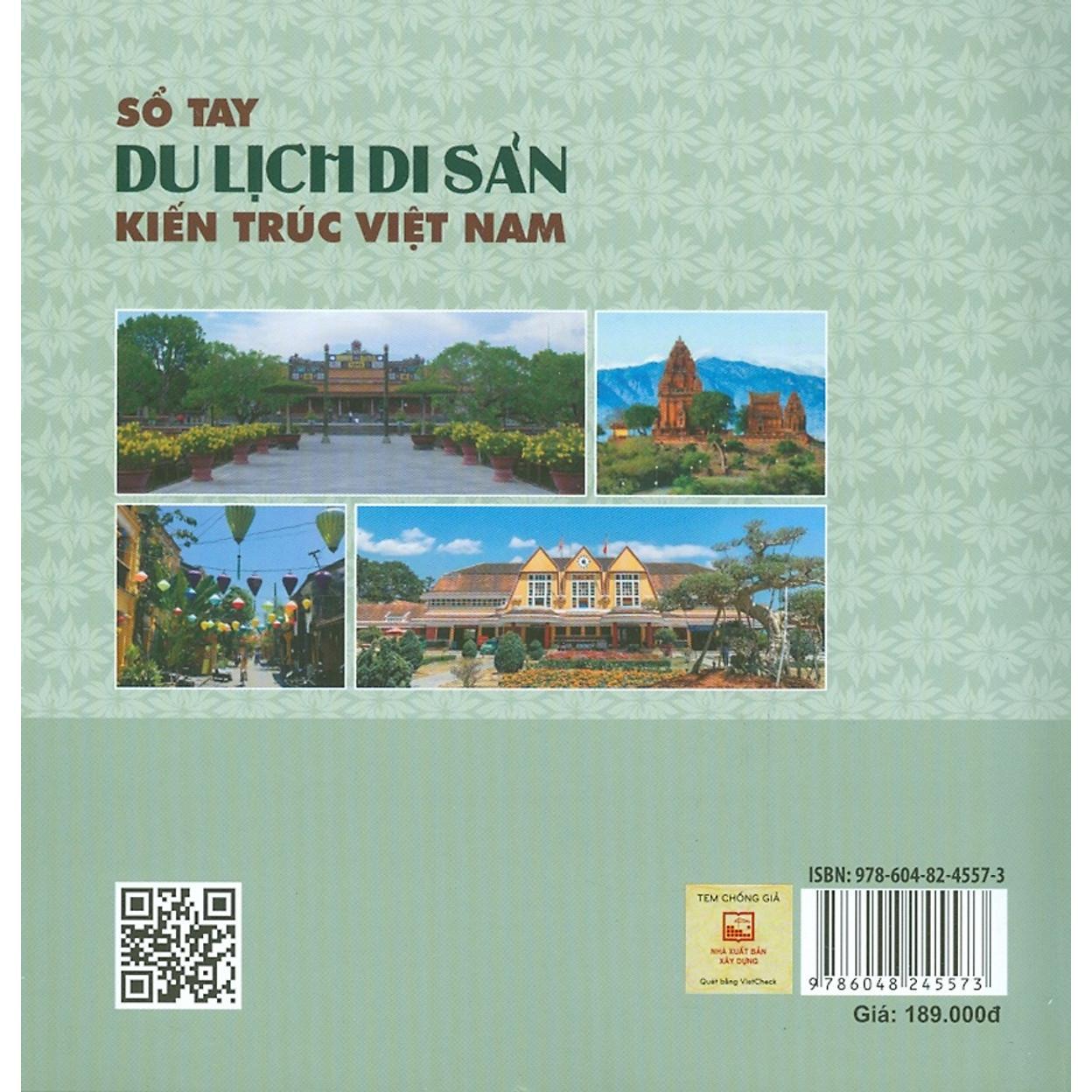 Sách - Sổ Tay Du Lịch Di Sản Kiến Trúc Việt Nam - NXB Xây Dựng