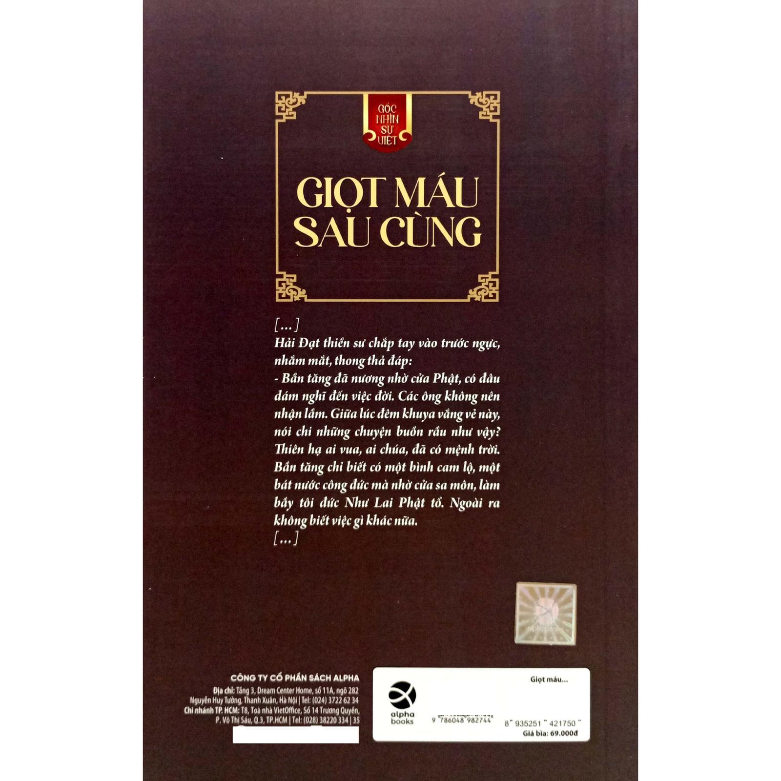 Góc Nhìn Sử Việt - Giọt Máu Sau Cùng - Bản Quyền