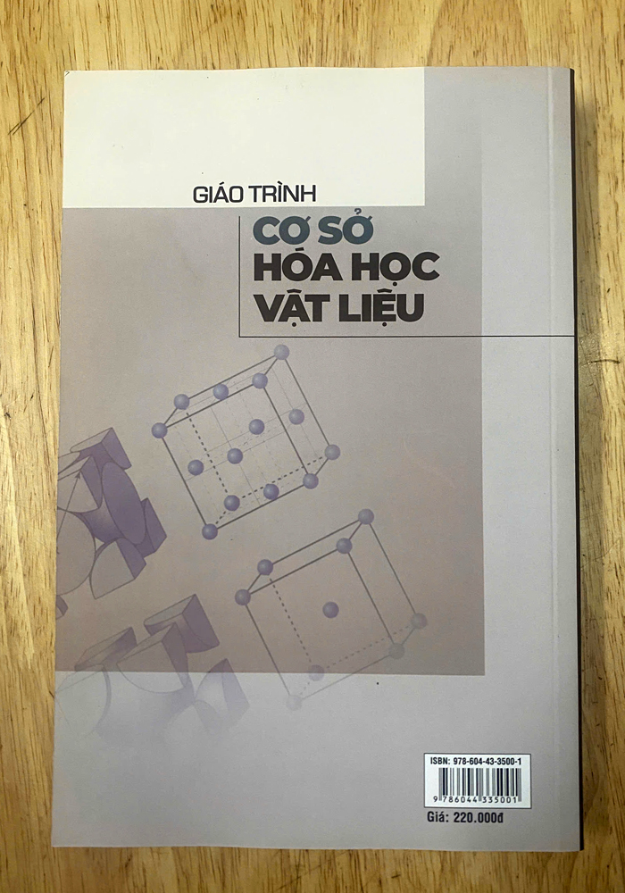 Sách - Giáo trình cơ sở hóa học vật liệu