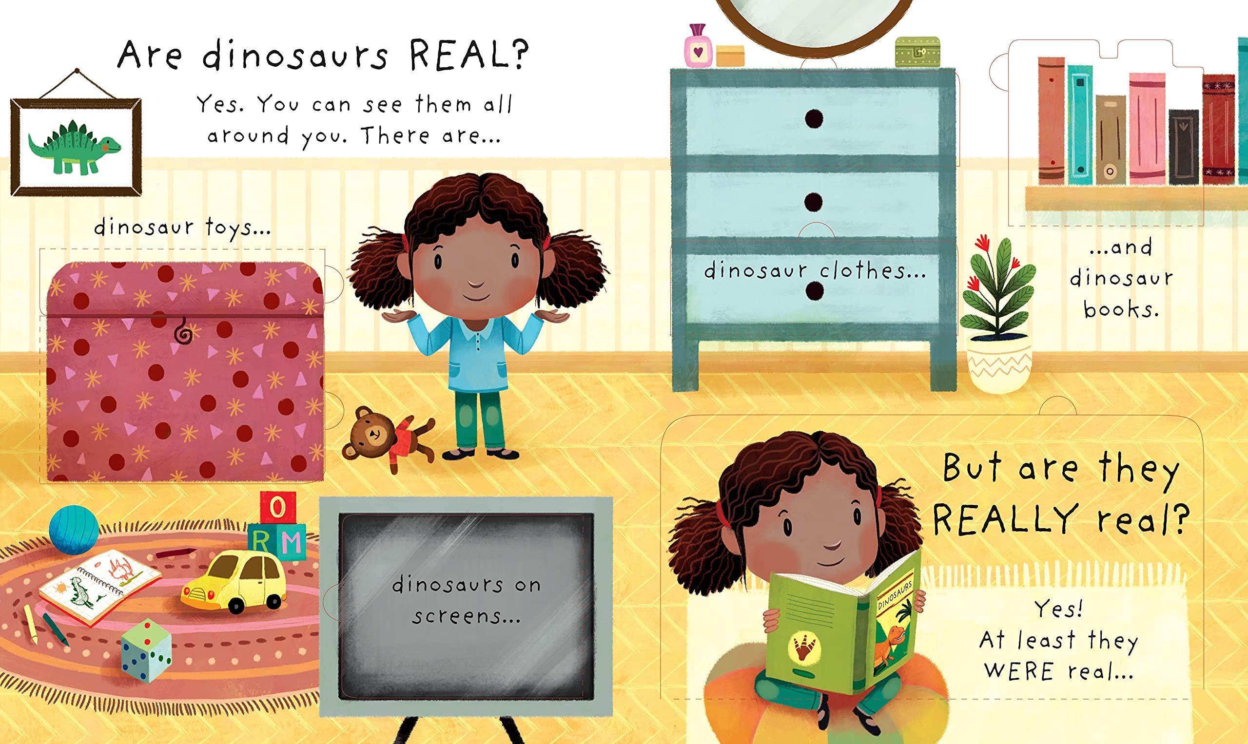 Lift-the-flap Very First Questions And Answers Are Dinosaurs Real?
