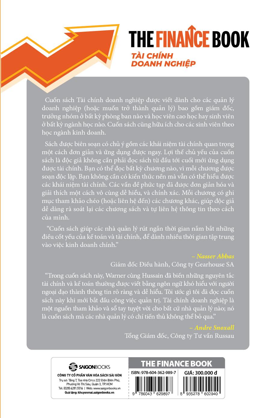 The Finance Book - Tài Chính Doanh Nghiệp
